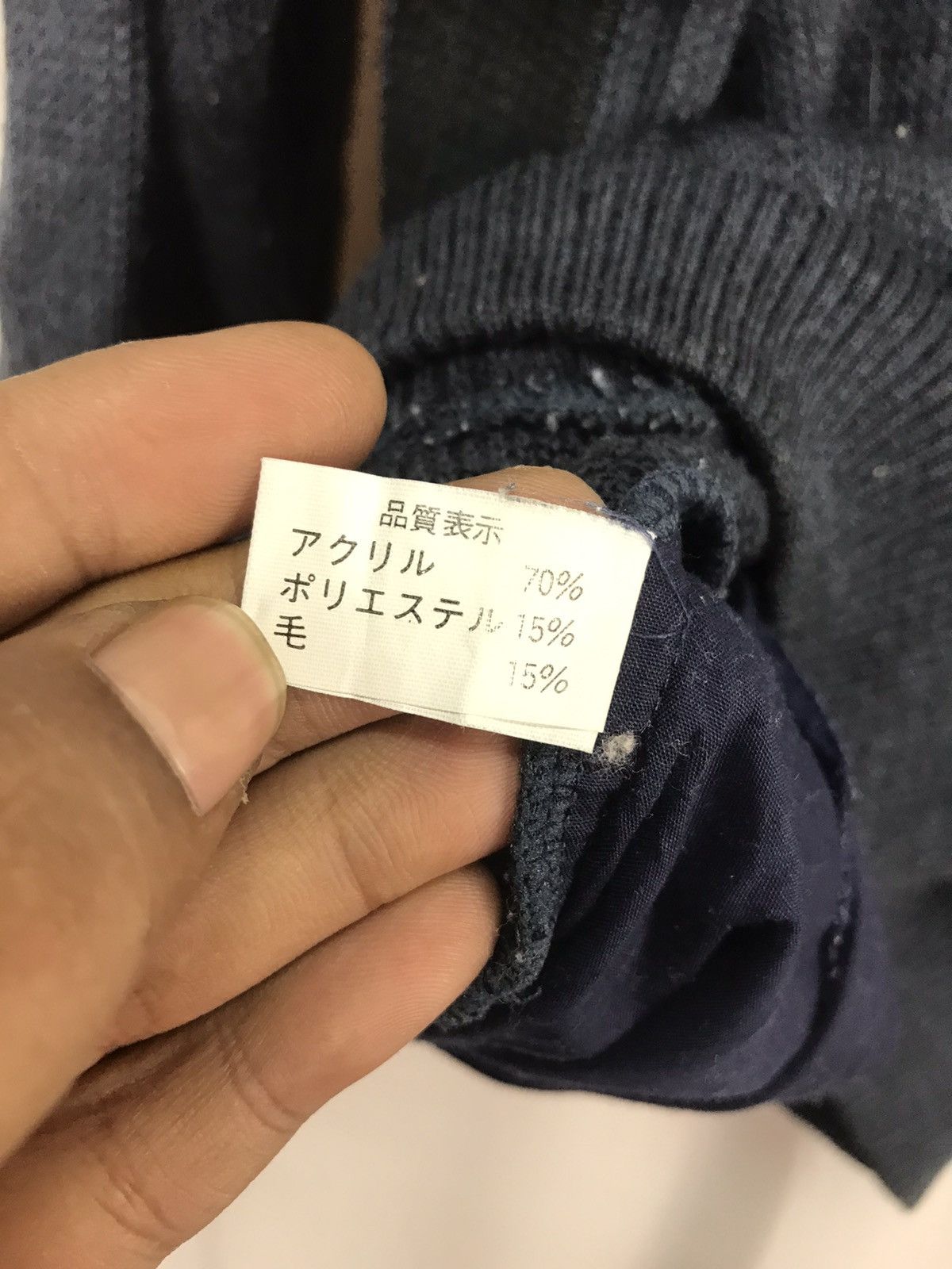 Japanese Brand × Vintage Vintage knit polos sweatshirt printed by balggio Size US M / EU 48-50 / 2 - 4 Thumbnail