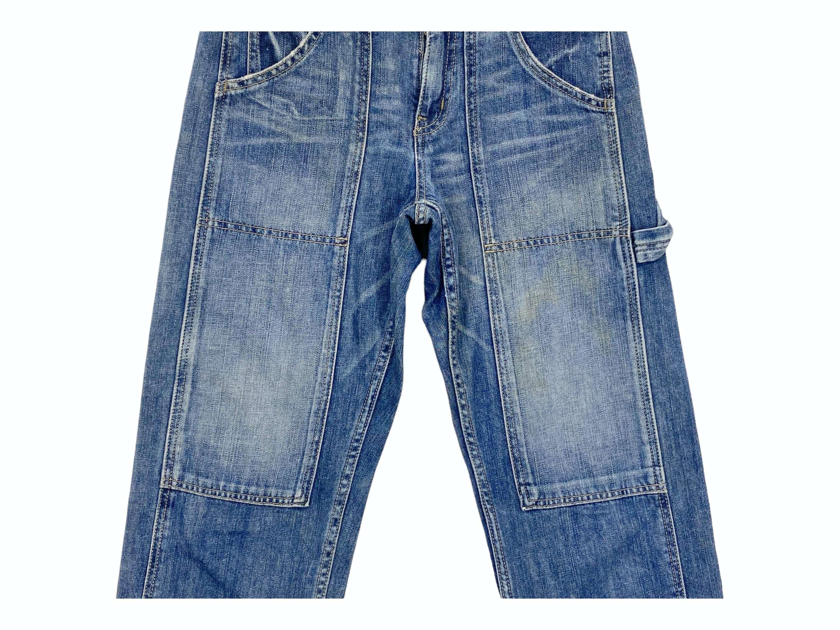 Japanese Brand Lepsim Carpenter Pants Double Knee Japanese Brand Jeans Size 29" - 4 Thumbnail