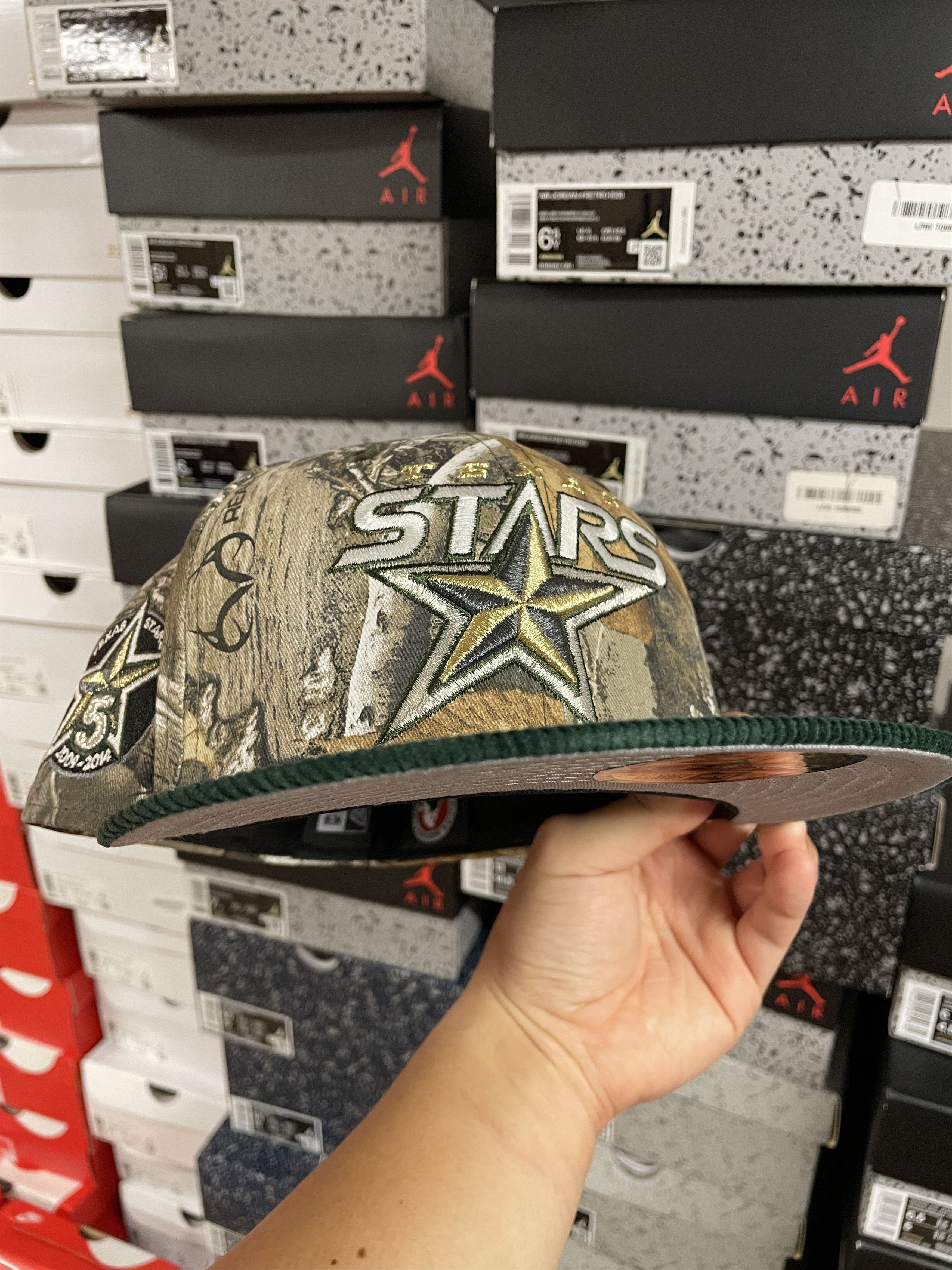 MLB × New Era 7 3/8 Realtree Camo Texas Stars Camo Camouflage Ecapcity Size ONE SIZE - 6 Thumbnail