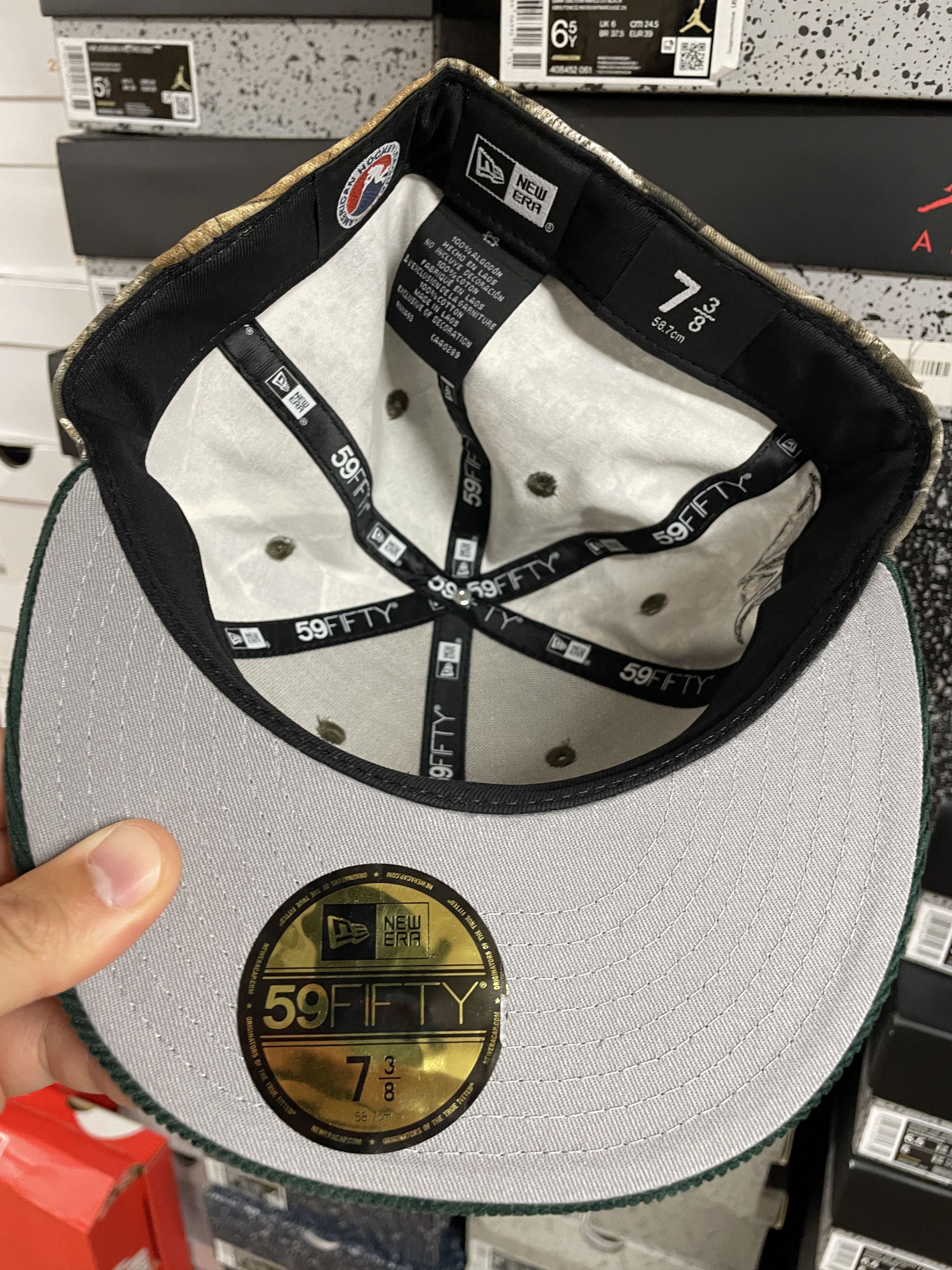 MLB × New Era 7 3/8 Realtree Camo Texas Stars Camo Camouflage Ecapcity Size ONE SIZE - 5 Thumbnail