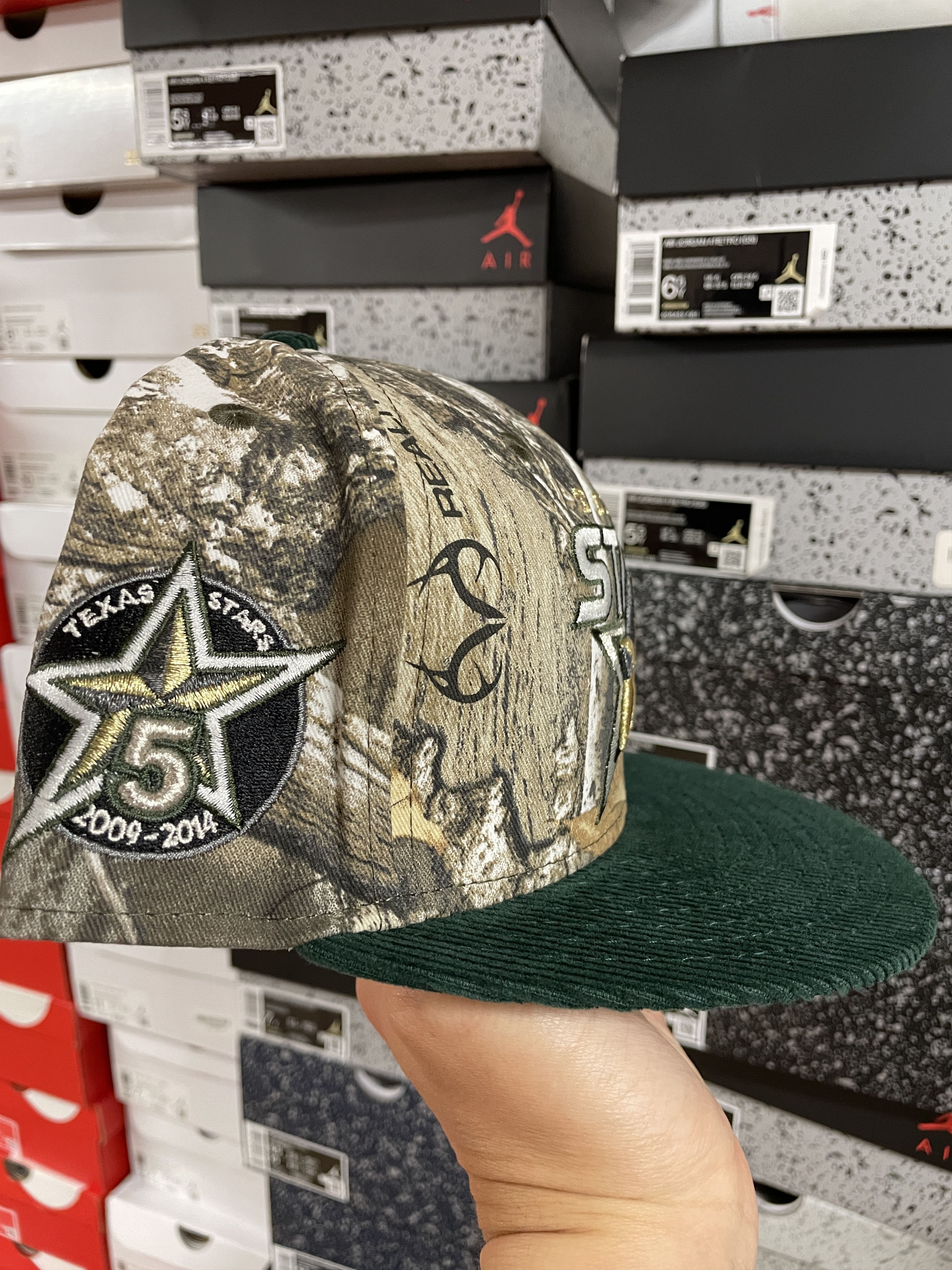 MLB × New Era 7 3/8 Realtree Camo Texas Stars Camo Camouflage Ecapcity Size ONE SIZE - 3 Thumbnail