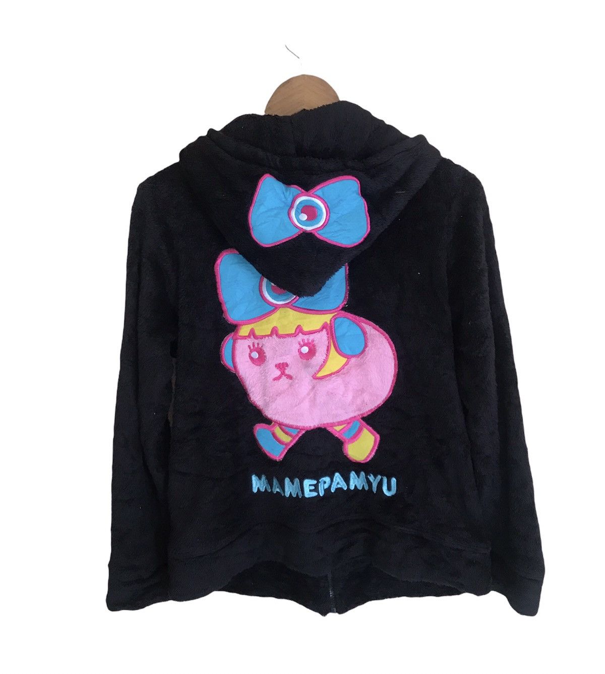 Anime × Cartoon Network × Japanese Brand Mamepamyu cartoon japanese Fur hoodie fleece Size US S / EU 44-46 / 1 - 1 Thumbnail