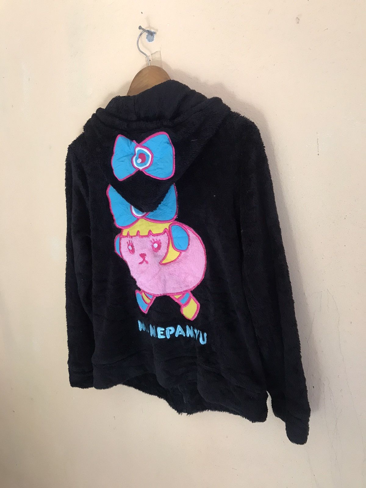 Anime × Cartoon Network × Japanese Brand Mamepamyu cartoon japanese Fur hoodie fleece Size US S / EU 44-46 / 1 - 3 Thumbnail