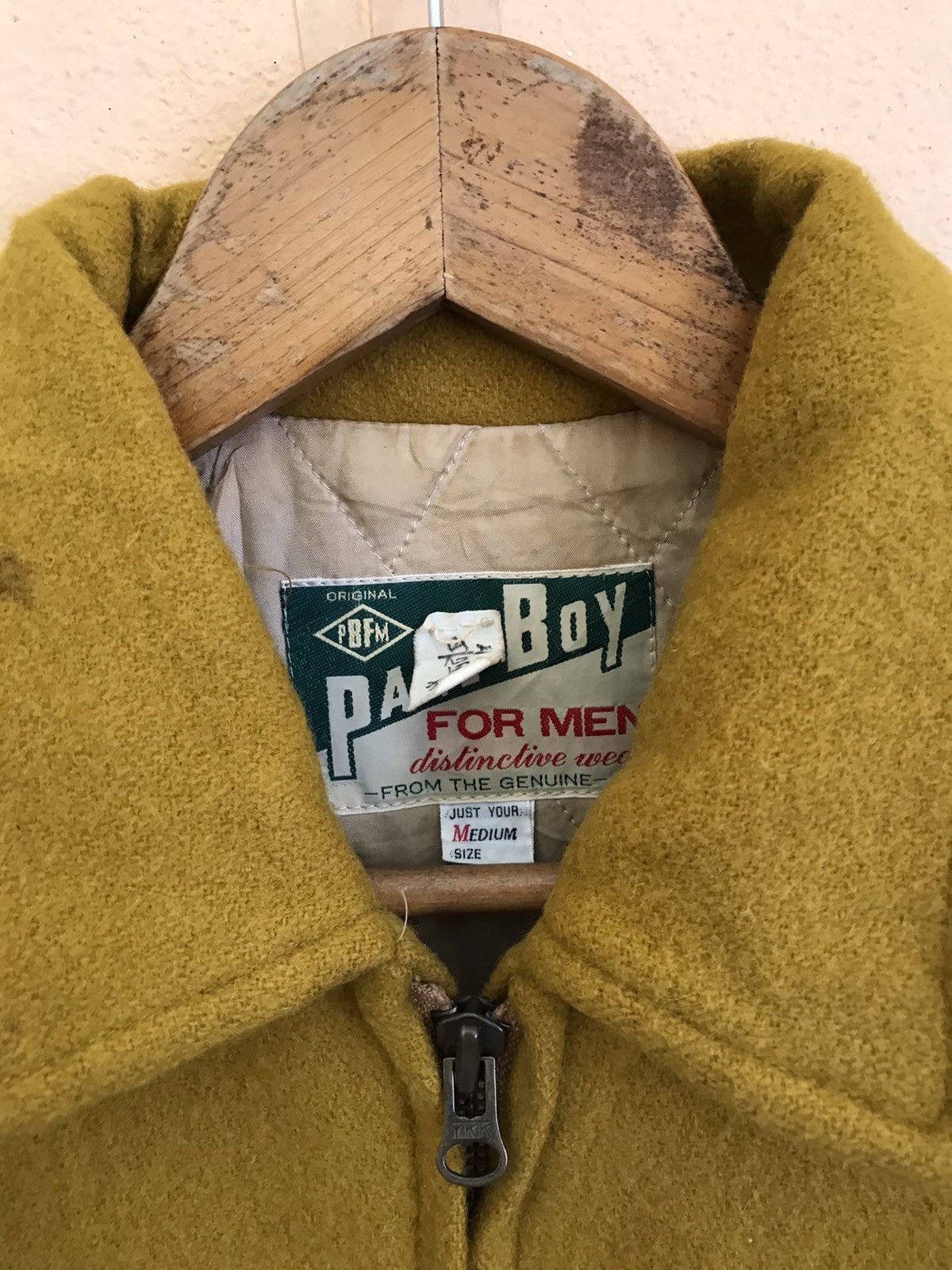 Vintage RARE VINTAGE PAGE BOY FOR MEN SPELLOUT WOOL VARSITY JACKET Size US M / EU 48-50 / 2 - 9 Thumbnail
