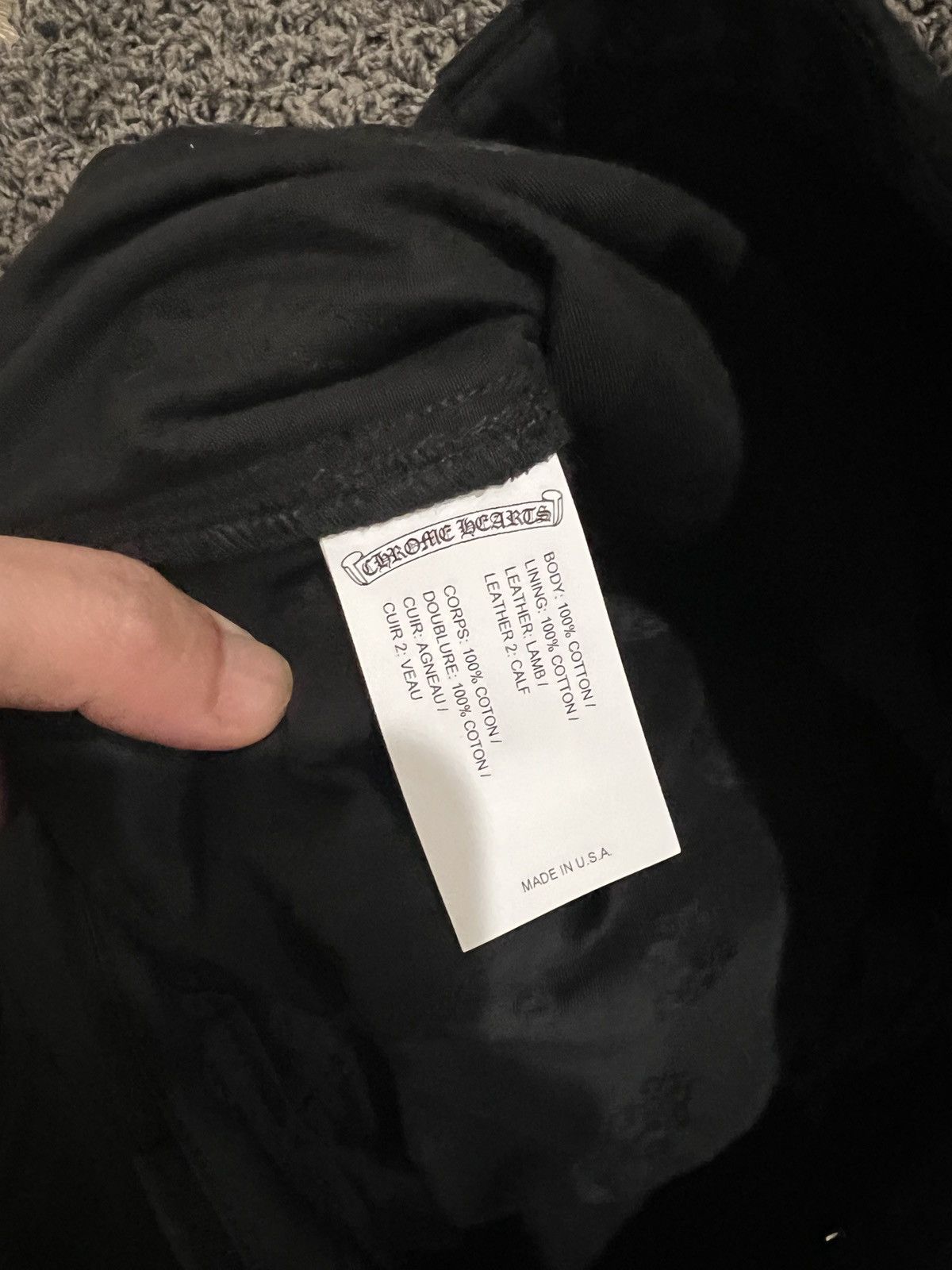 Chrome Hearts Chrome hearts double knee carpenter with 23 patches sz34 Size US 34 / EU 50 - 5 Thumbnail