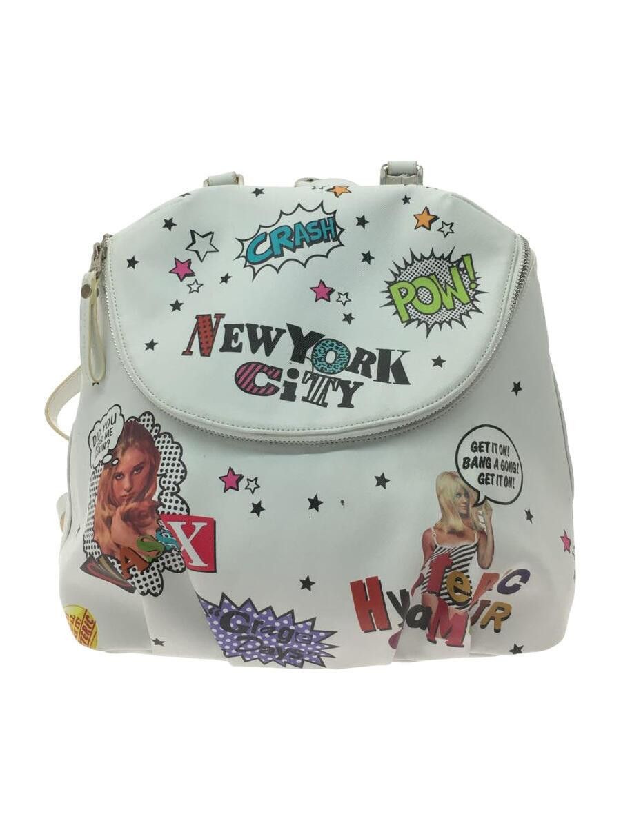 Hysteric Glamour New York City Patchwork Logo Backpack Size ONE SIZE - 1 Thumbnail