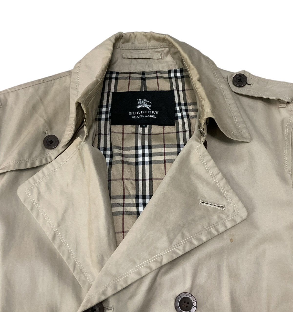 Burberry BURBERRY BLACK LABEL TRENCH COAT Size US M / EU 48-50 / 2 - 7 Thumbnail
