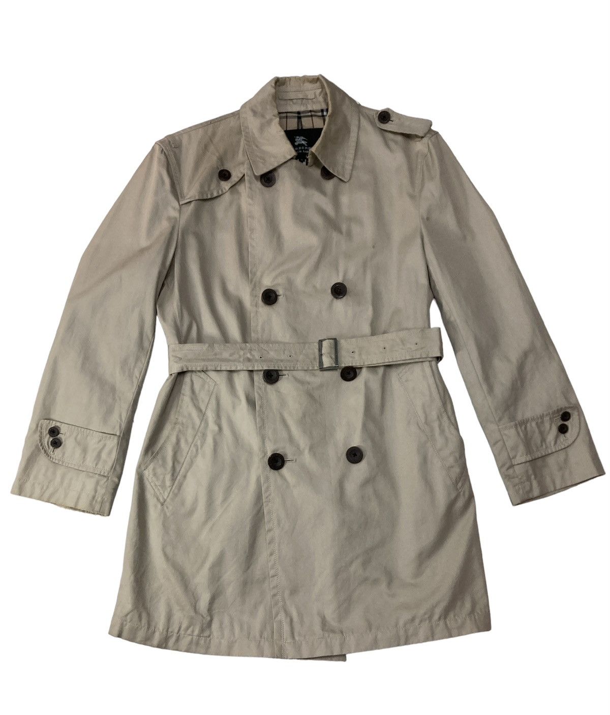 Burberry BURBERRY BLACK LABEL TRENCH COAT Size US M / EU 48-50 / 2 - 2 Thumbnail