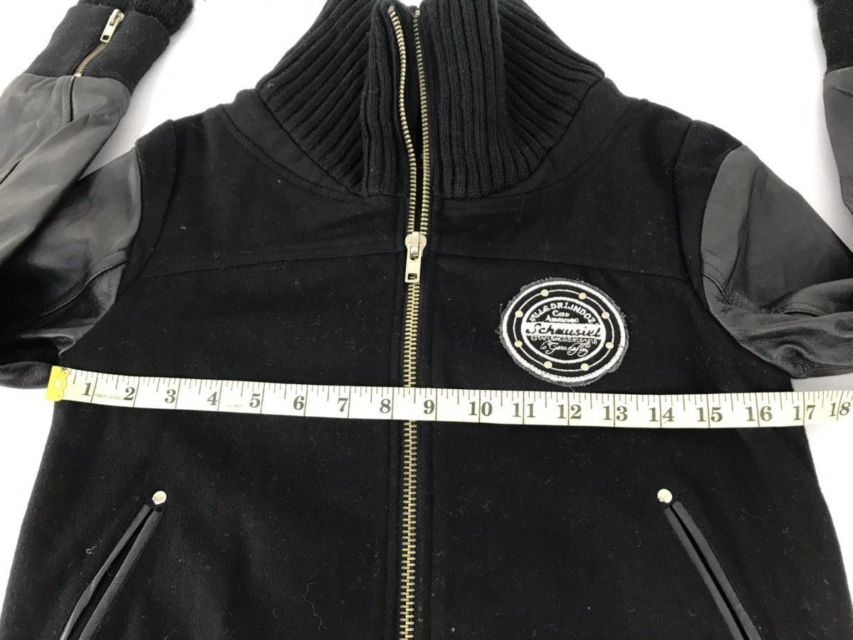Japanese Brand Hype Maison Gilfy Schausiel Leather Sleeve Jacket Unisex Size US S / EU 44-46 / 1 - 9 Thumbnail