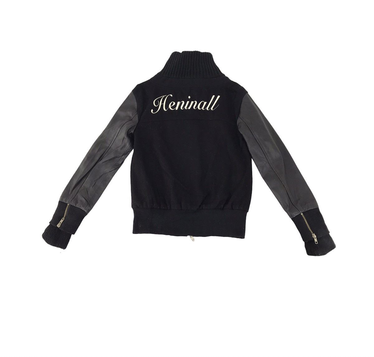Japanese Brand Hype Maison Gilfy Schausiel Leather Sleeve Jacket Unisex Size US S / EU 44-46 / 1 - 2 Thumbnail