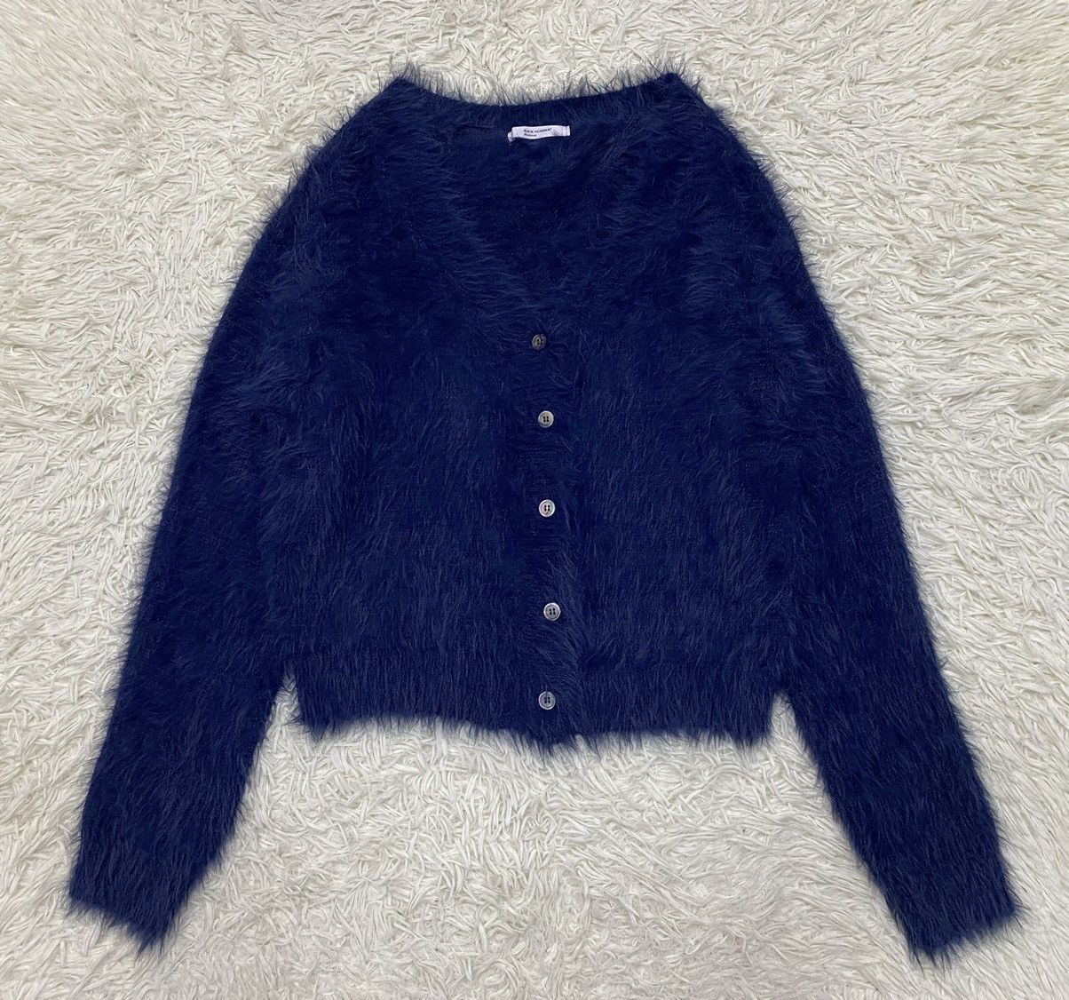 Japanese Brand Japanese Brand Back Number Mohair Style Cardigan Sweater Size M / US 6-8 / IT 42-44 - 4 Thumbnail