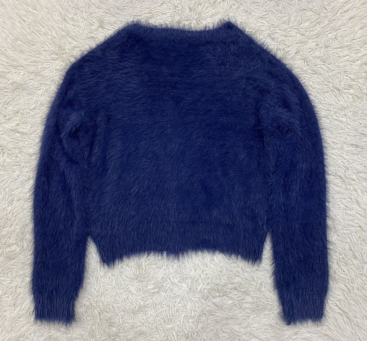 Japanese Brand Japanese Brand Back Number Mohair Style Cardigan Sweater Size M / US 6-8 / IT 42-44 - 9 Thumbnail