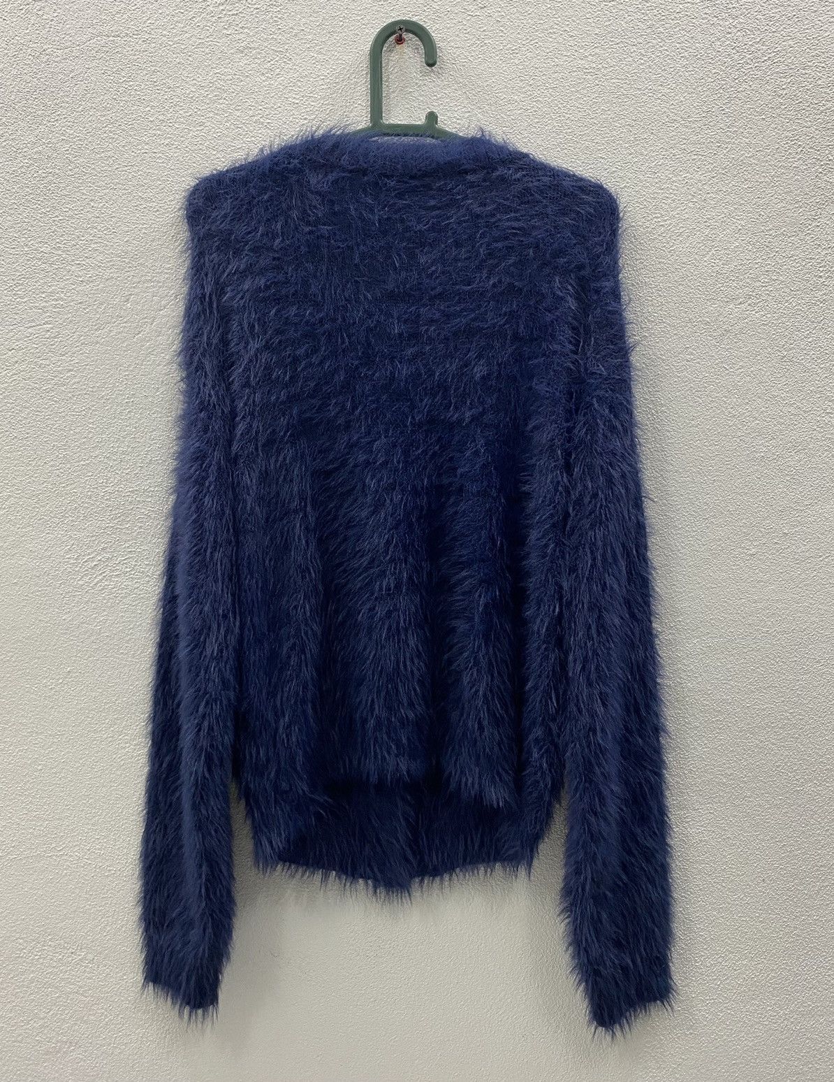 Japanese Brand Japanese Brand Back Number Mohair Style Cardigan Sweater Size M / US 6-8 / IT 42-44 - 2 Thumbnail