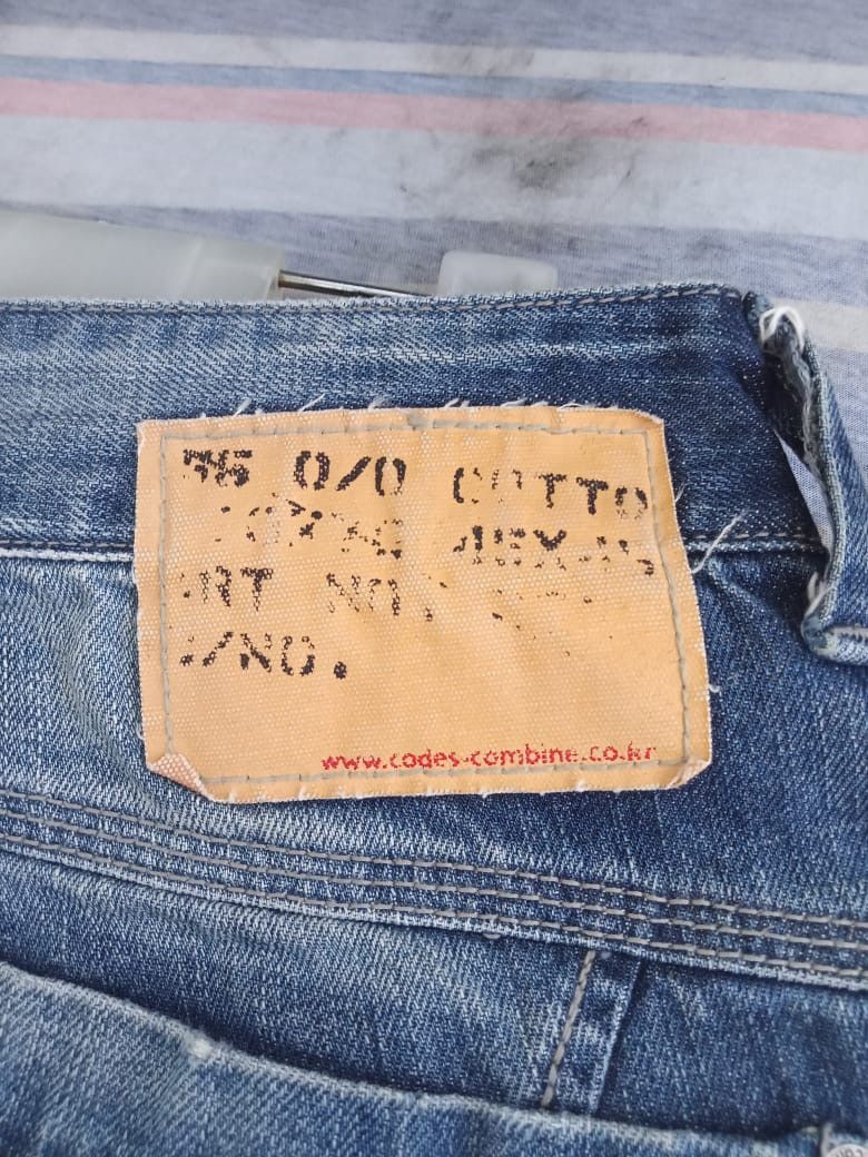 JNCO Side Pocket Distressed Balloon Jeans Denim Size US 28 / EU 44 - 8 Thumbnail
