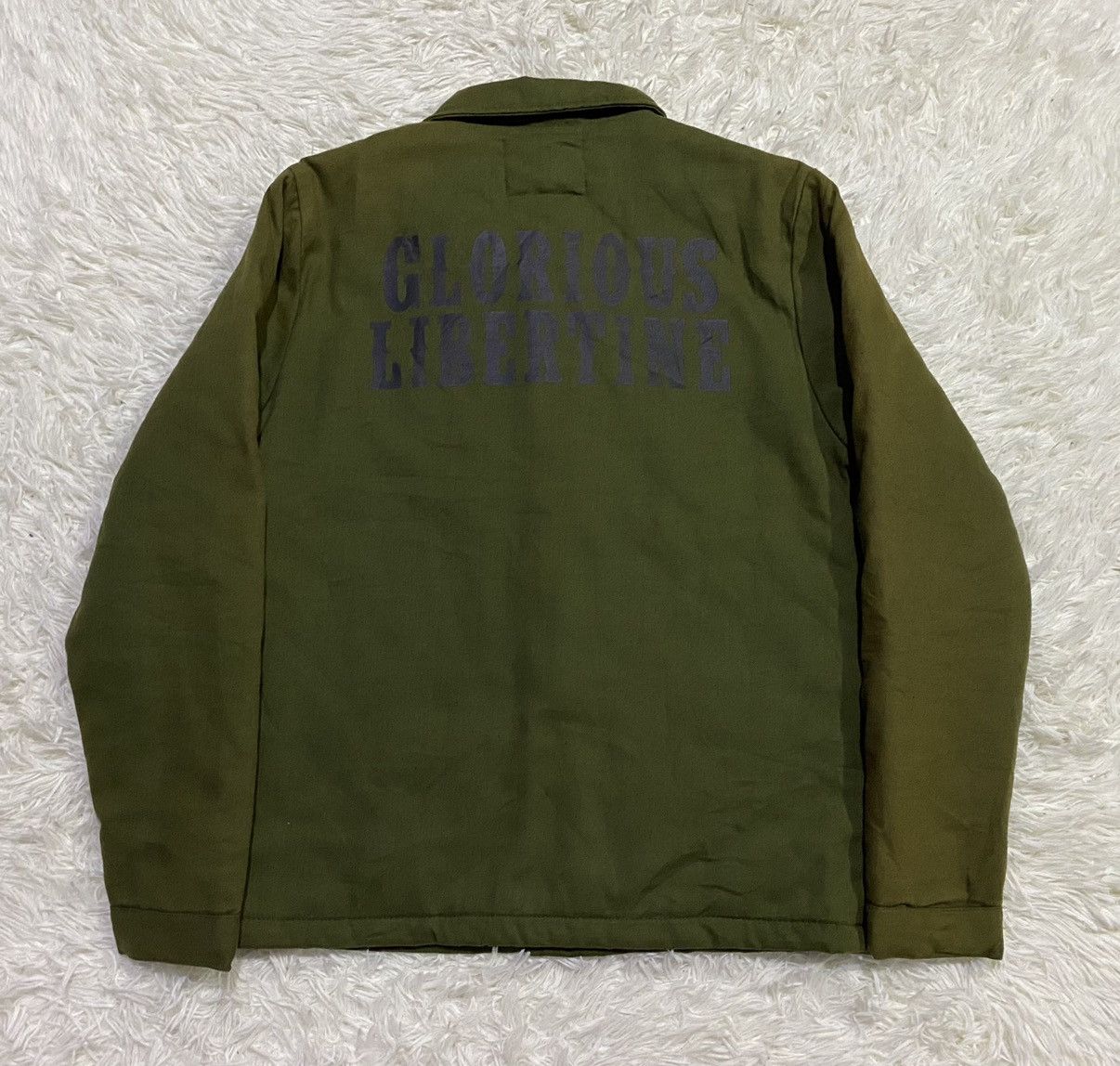 Other Distinctively Style Sun Faded Quilted Jacket by Evil Number Size US M / EU 48-50 / 2 - 9 Thumbnail