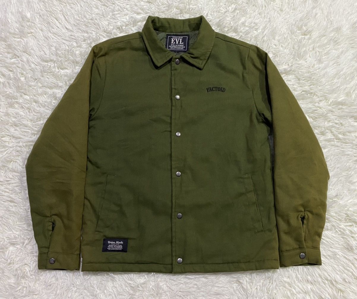 Other Distinctively Style Sun Faded Quilted Jacket by Evil Number Size US M / EU 48-50 / 2 - 4 Thumbnail