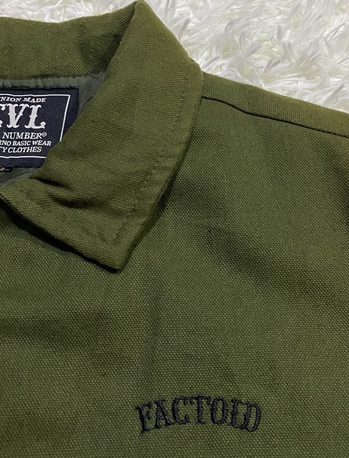 Other Distinctively Style Sun Faded Quilted Jacket by Evil Number Size US M / EU 48-50 / 2 - 6 Thumbnail