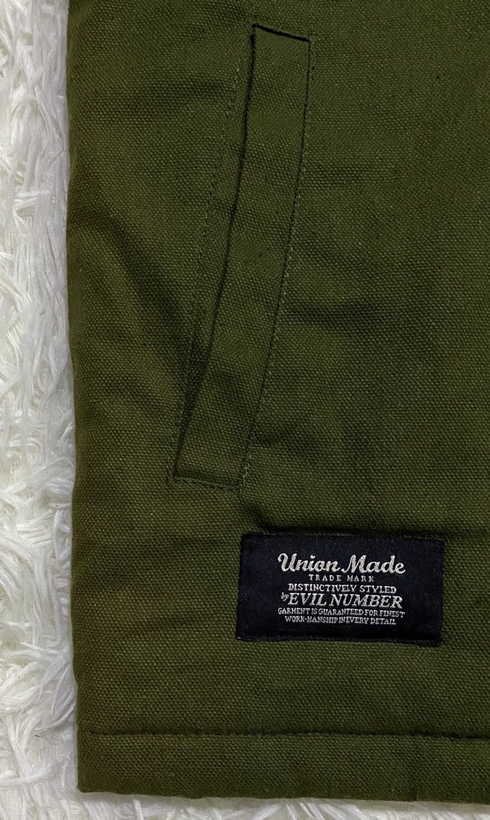 Other Distinctively Style Sun Faded Quilted Jacket by Evil Number Size US M / EU 48-50 / 2 - 5 Thumbnail