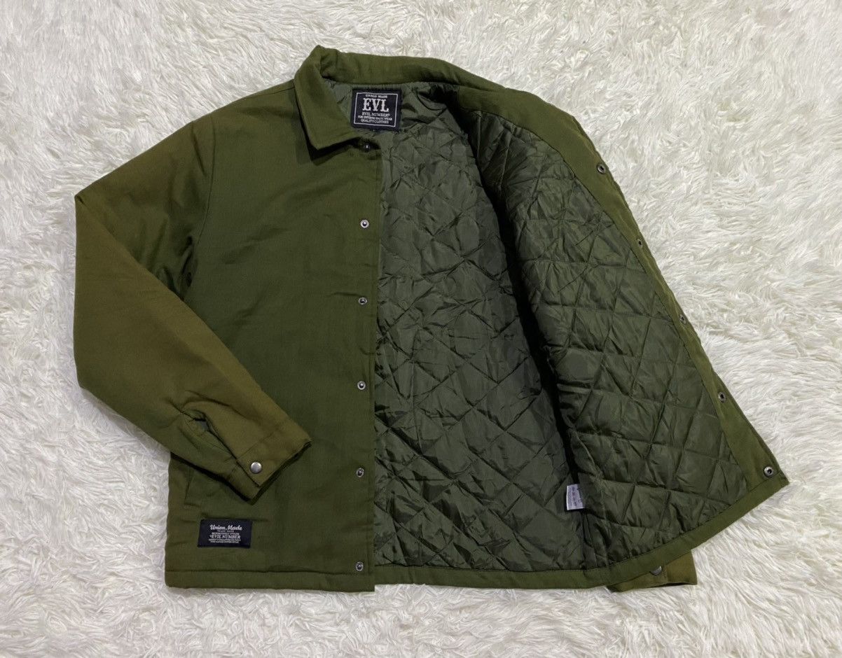 Other Distinctively Style Sun Faded Quilted Jacket by Evil Number Size US M / EU 48-50 / 2 - 11 Thumbnail