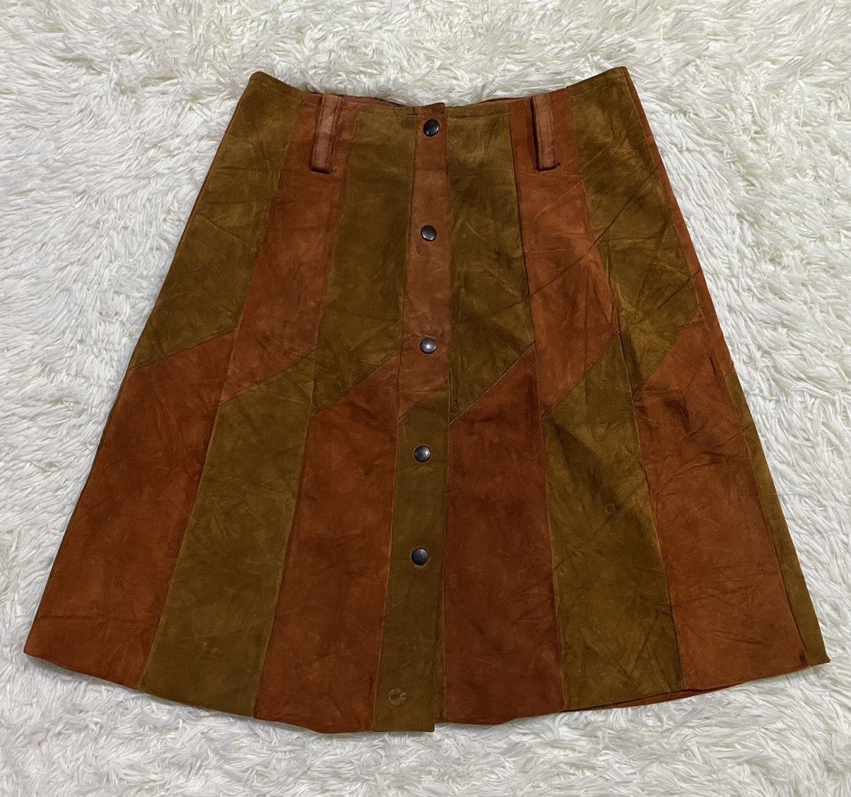 Other Genuine Leather Snap Button Kilt Made in Canada Size US 28 / EU 44 - 1 Thumbnail