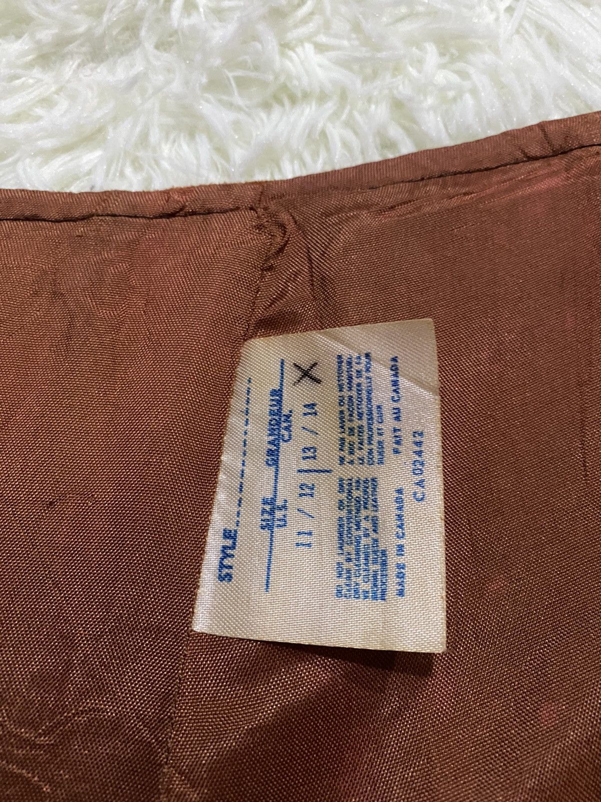 Other Genuine Leather Snap Button Kilt Made in Canada Size US 28 / EU 44 - 8 Thumbnail