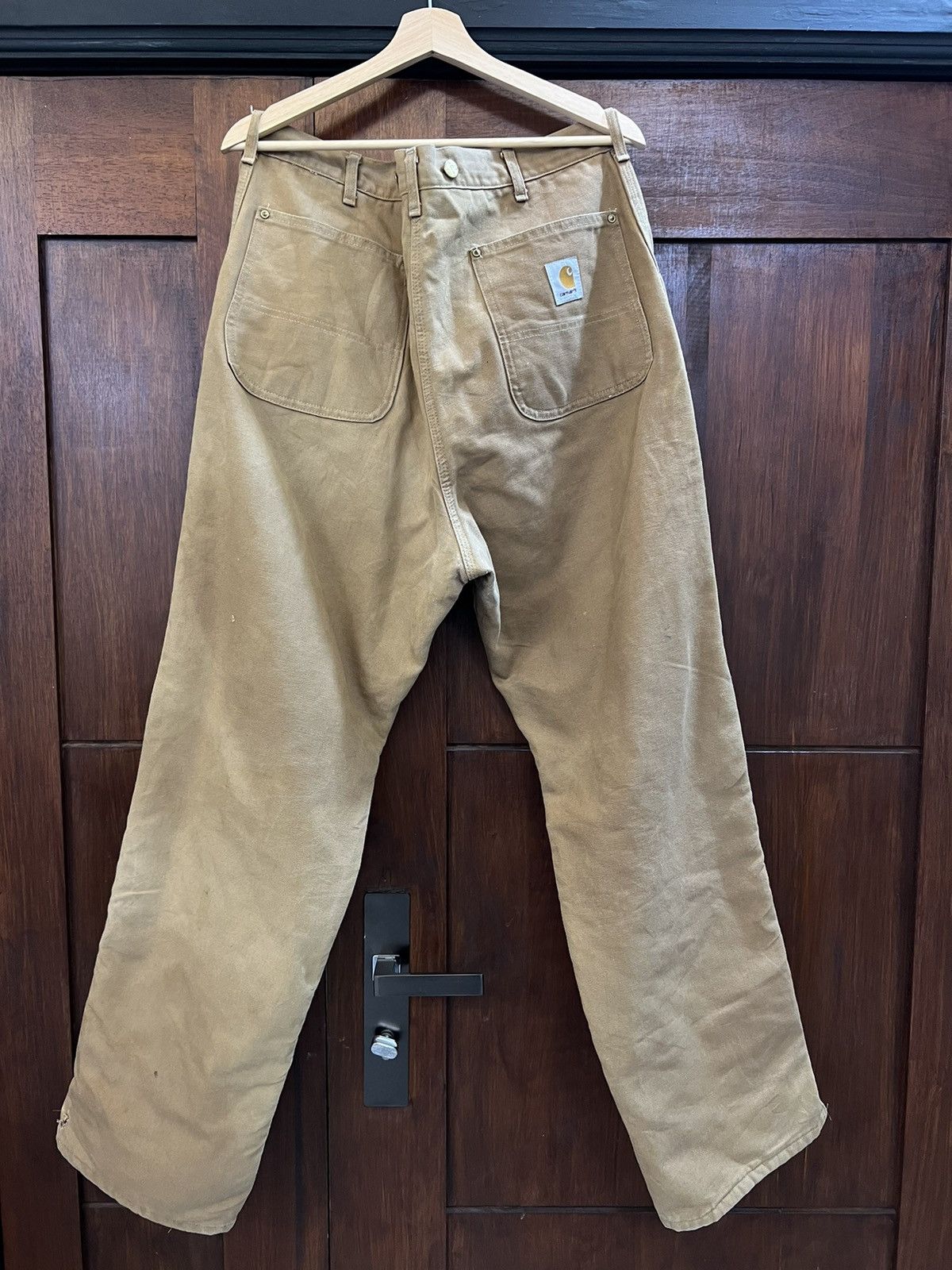 American Apparel × Carhartt Carhartt Distressed Denim Pants Size US 39 - 2 Thumbnail