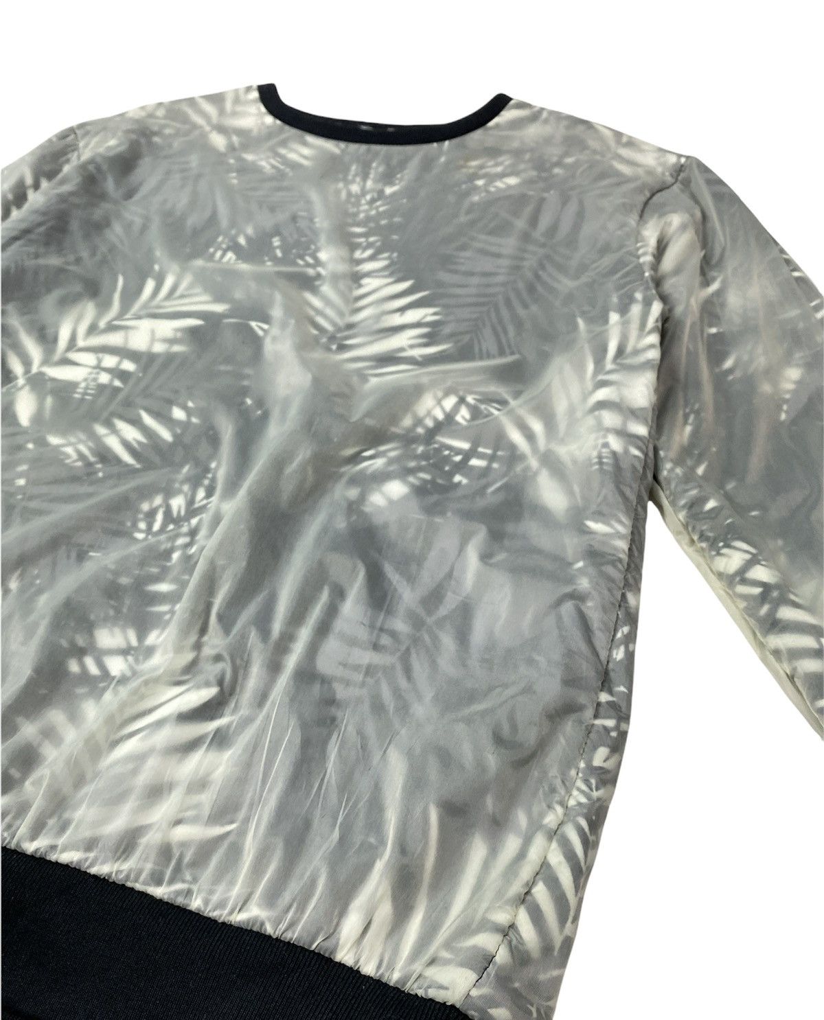 ZARA MAN BOTANICAL PATTERN DESIGN TWO LAYER SWEATSHIRT