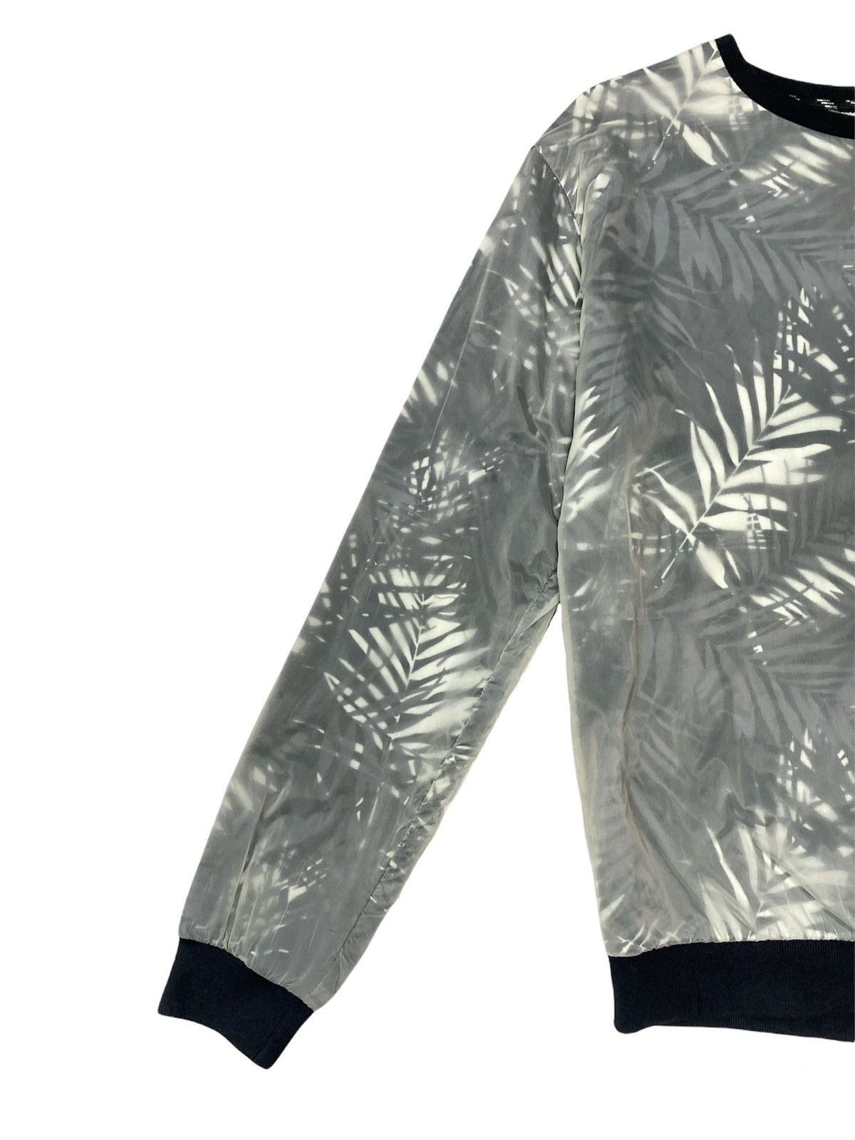 ZARA MAN BOTANICAL PATTERN DESIGN TWO LAYER SWEATSHIRT