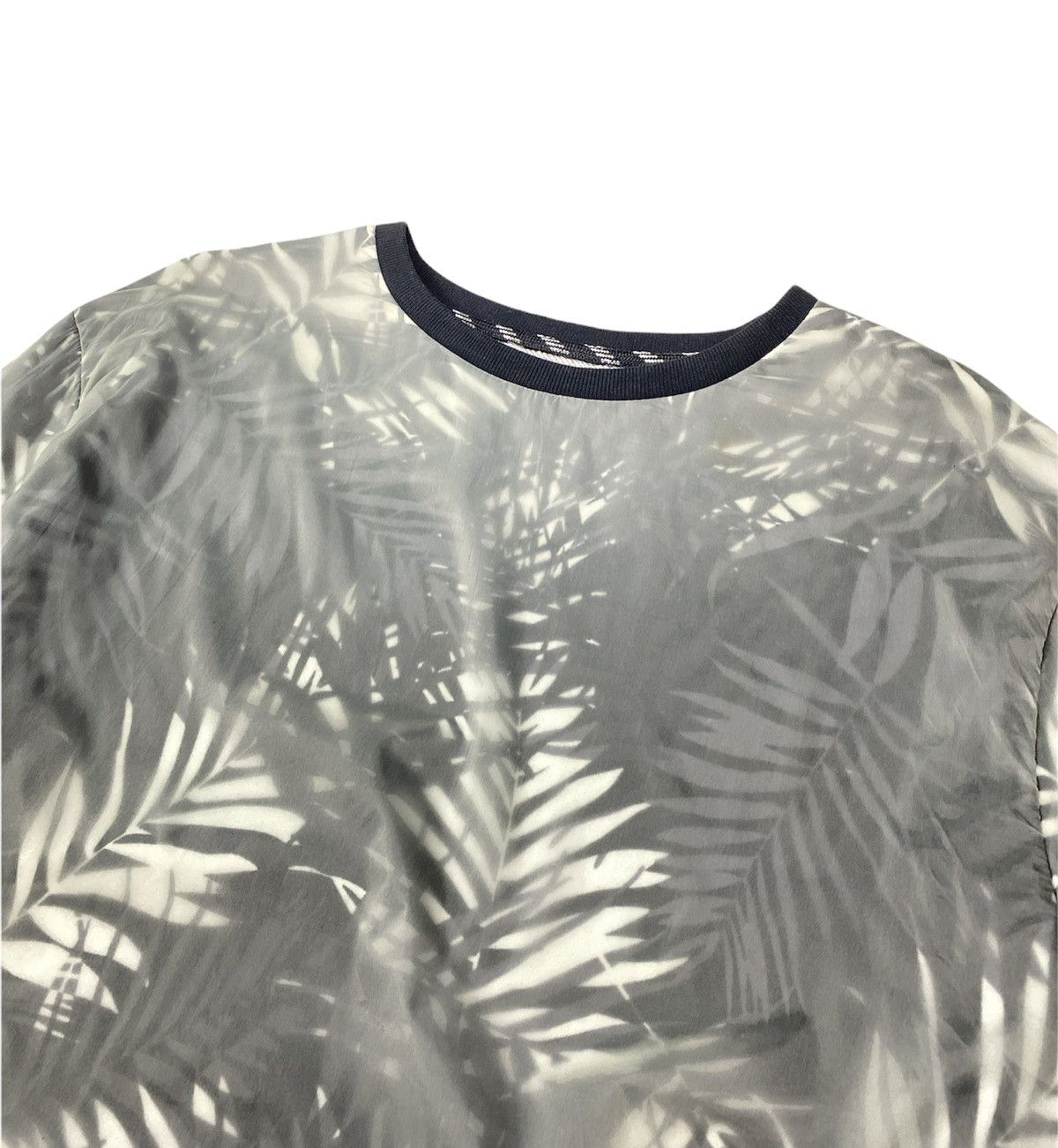 ZARA MAN BOTANICAL PATTERN DESIGN TWO LAYER SWEATSHIRT
