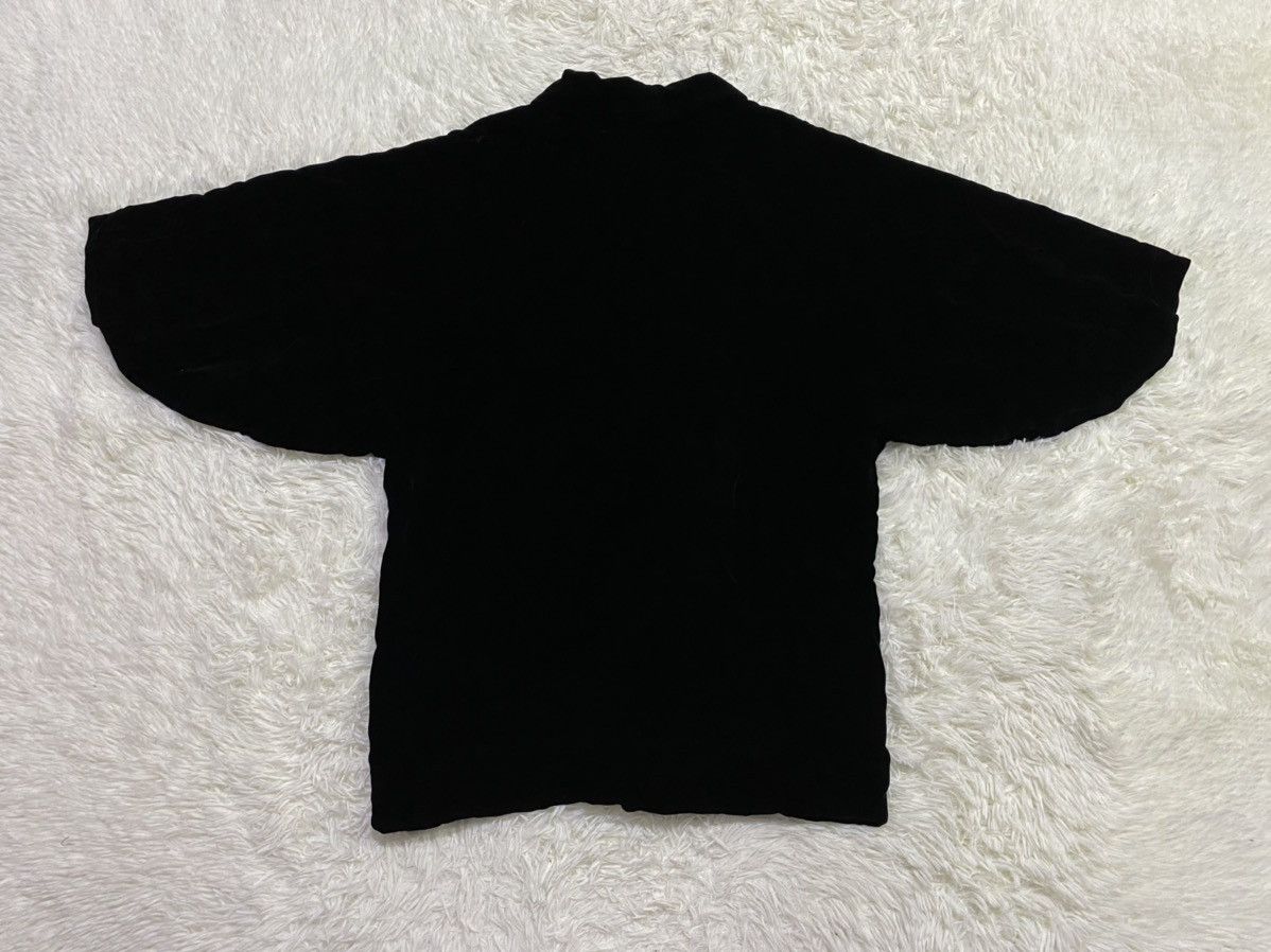 Velvet Black Velvet Kimono Style Jacket Made in Germany Size US M / EU 48-50 / 2 - 3 Thumbnail