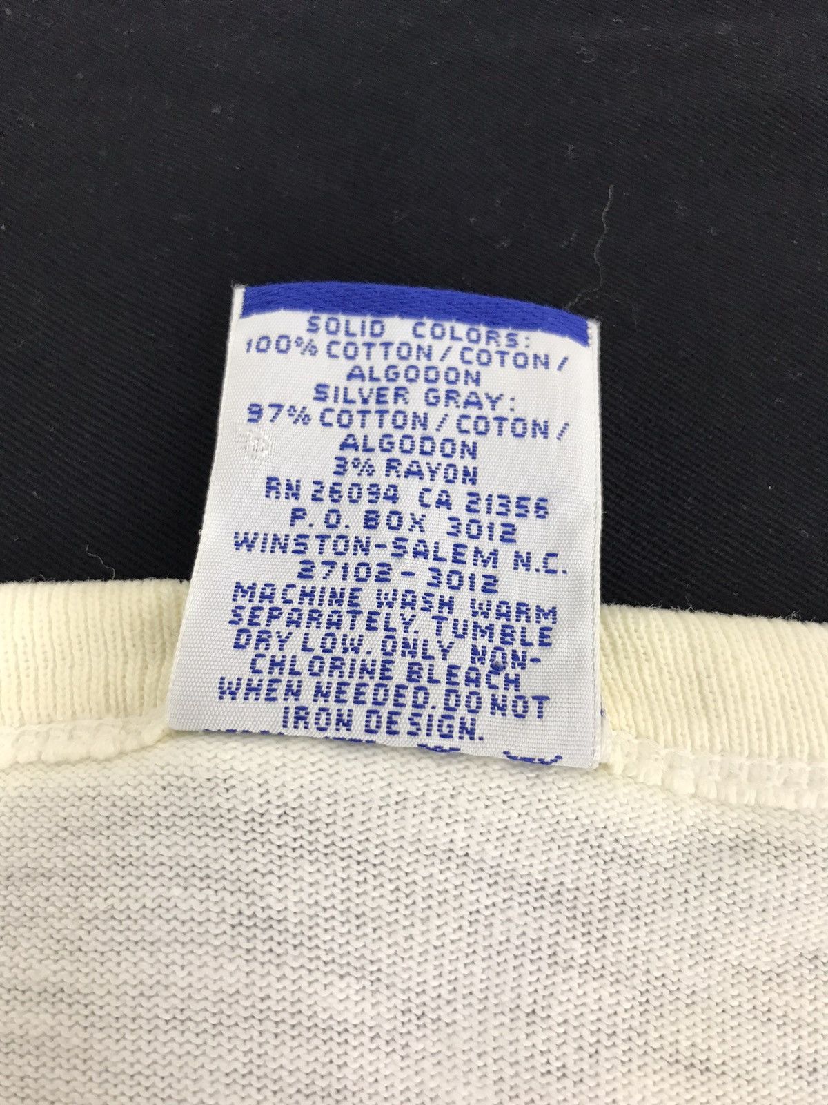 Champion 90s Champion Usa Big Logo Spell Out Long Sleeve Tee Size M / US 6-8 / IT 42-44 - 5 Thumbnail