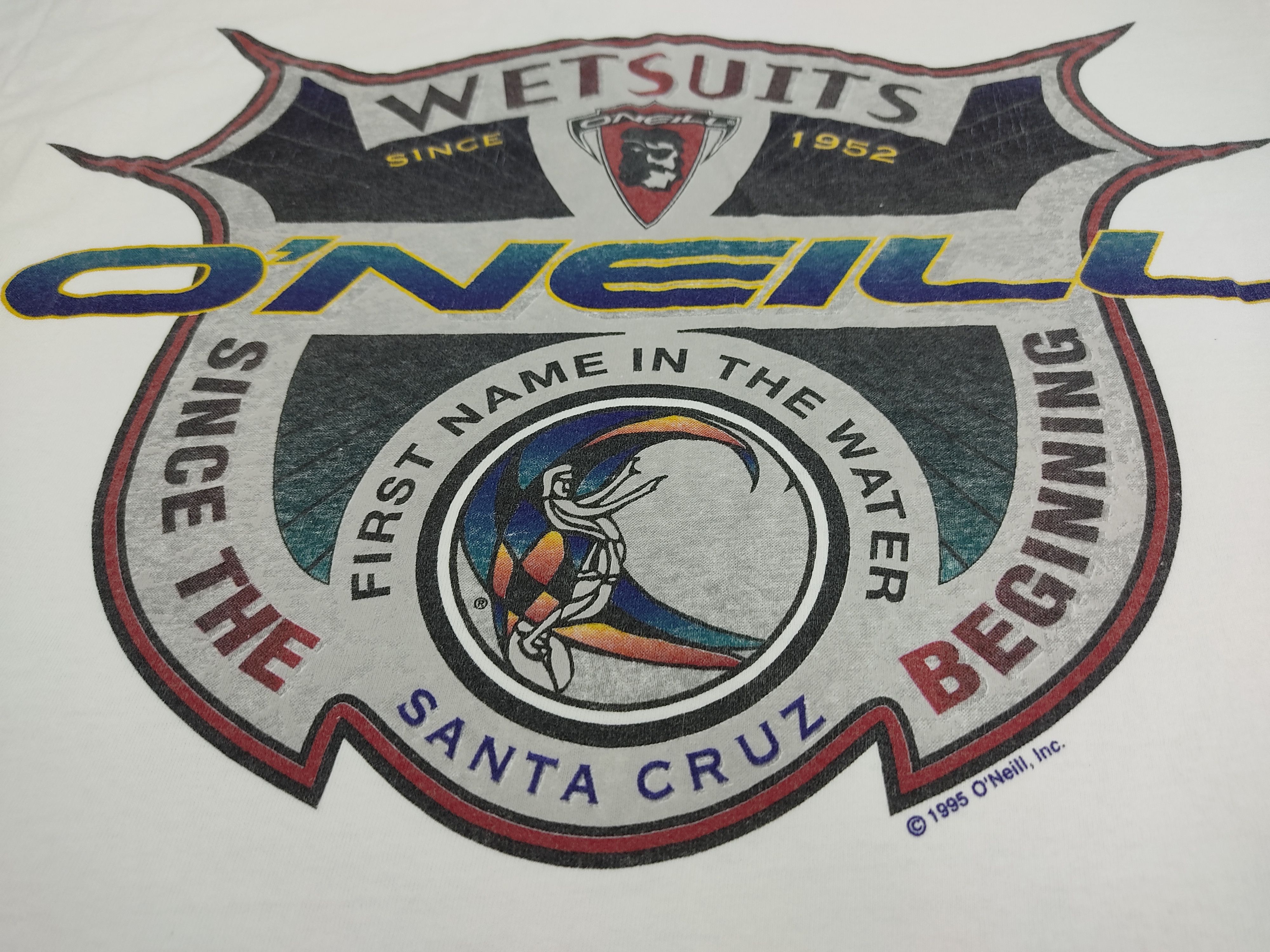O'Neill Vintage 90s O'Neill Oneill Wetsuits Santa Cruz Surf 1995 Size US M / EU 48-50 / 2 - 2 Thumbnail