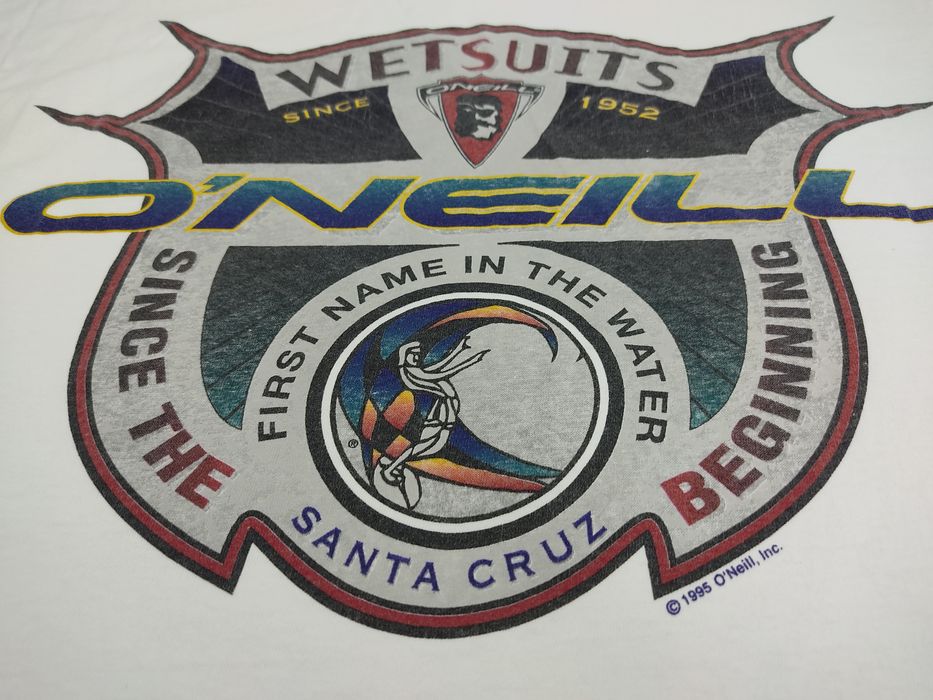 Vintage Vintage 90s O'Neill Oneill Wetsuits Santa Cruz Surf 1995 Grailed