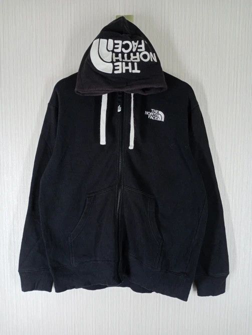 The North Face Rare The North Face Big Logo Baggy Hoodie Sweatshirt Size US L / EU 52-54 / 3 - 1 Thumbnail