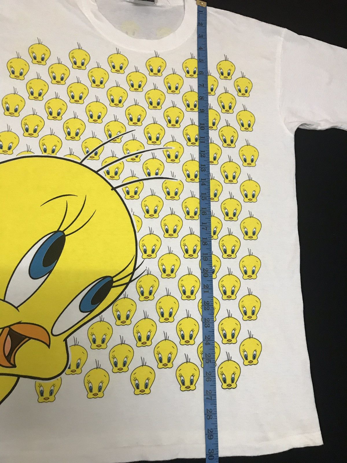 Cartoon Network × Vintage Vintage Tweety FULL PRINT Made In USA ANIMA/CARTOON NETWORK Size US L / EU 52-54 / 3 - 8 Thumbnail