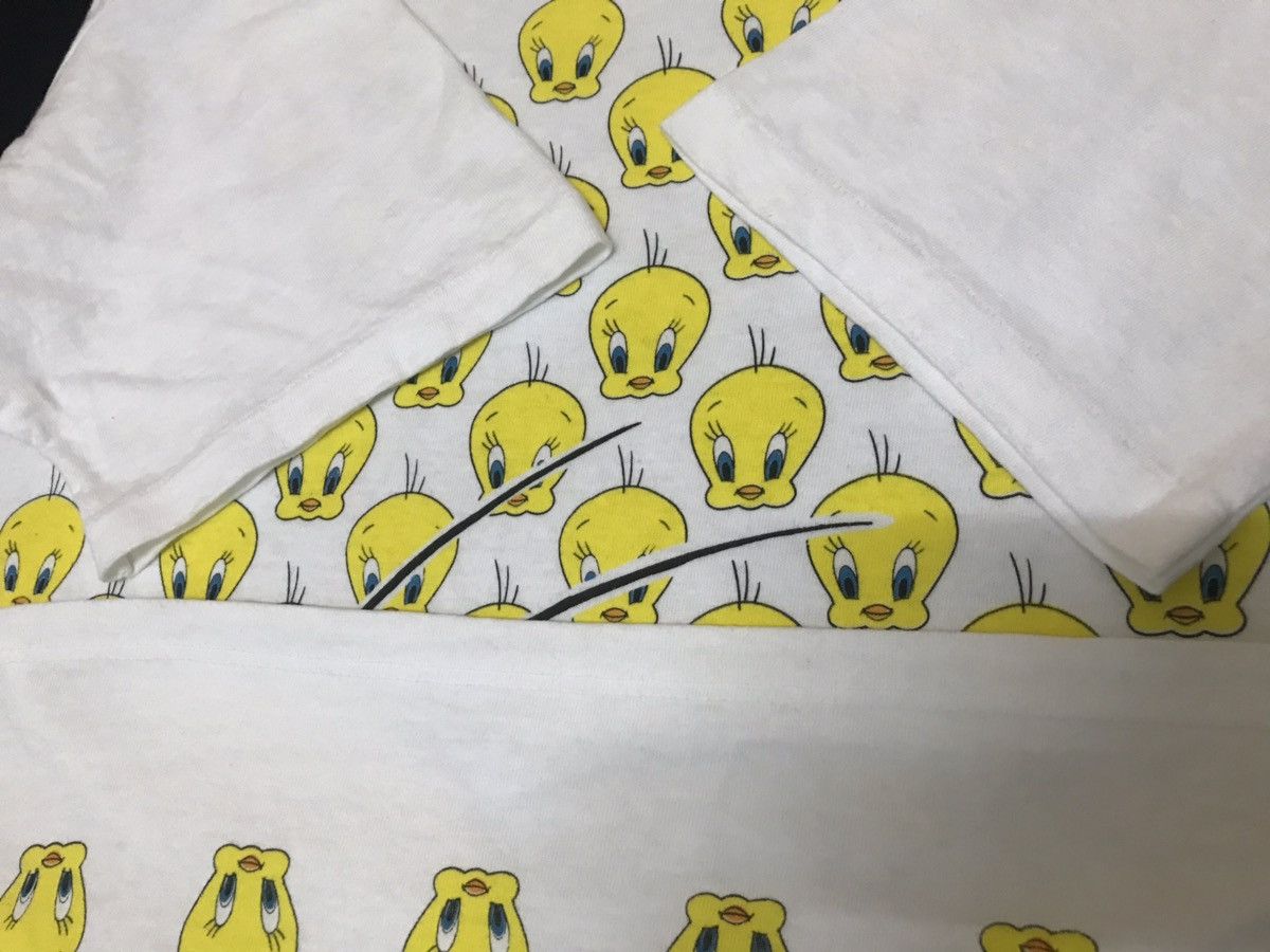 Cartoon Network × Vintage Vintage Tweety FULL PRINT Made In USA ANIMA/CARTOON NETWORK Size US L / EU 52-54 / 3 - 6 Thumbnail