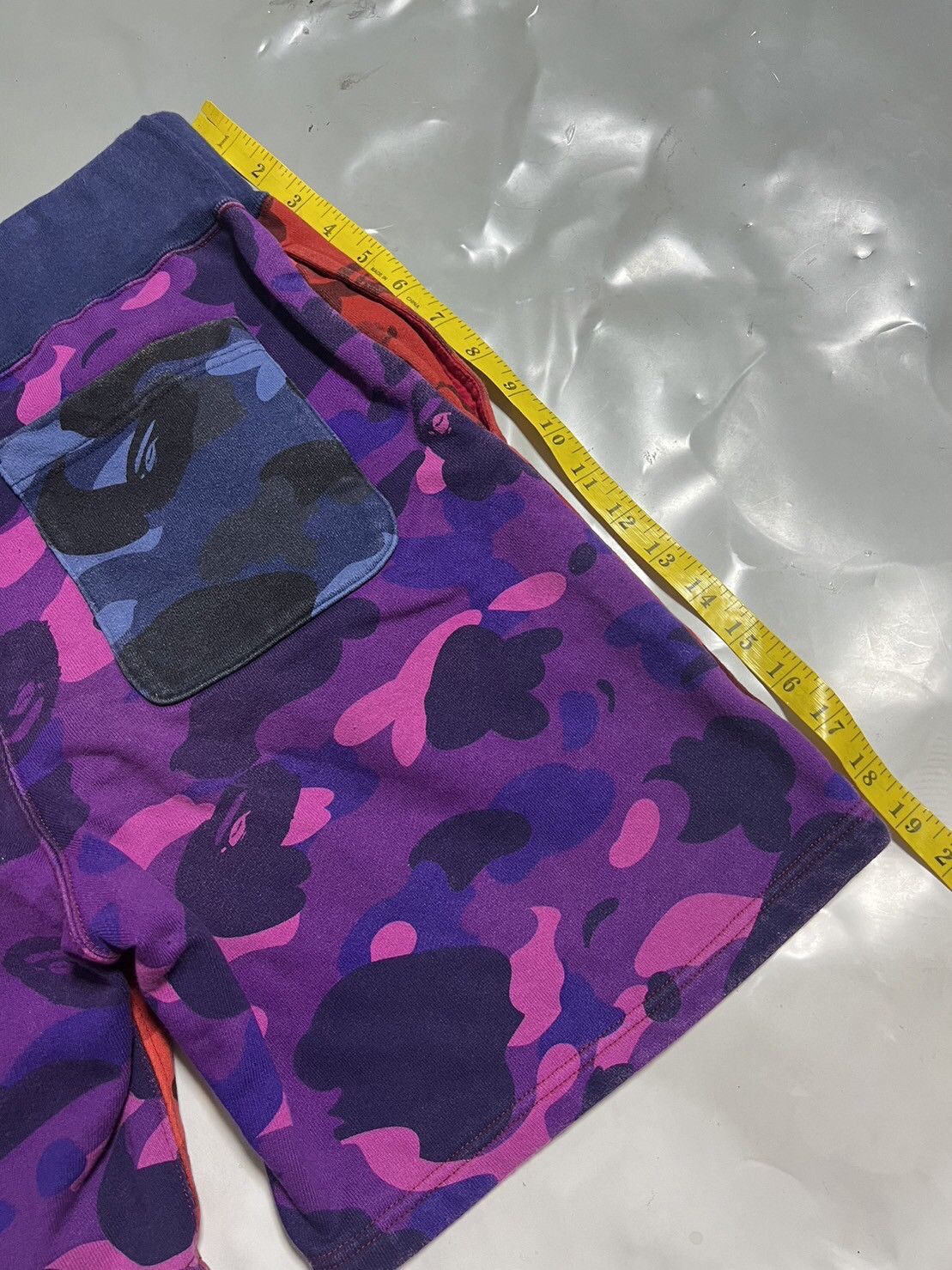 Bape BAPE shark sweat shorts mix camo Size US 34 / EU 50 - 9 Thumbnail
