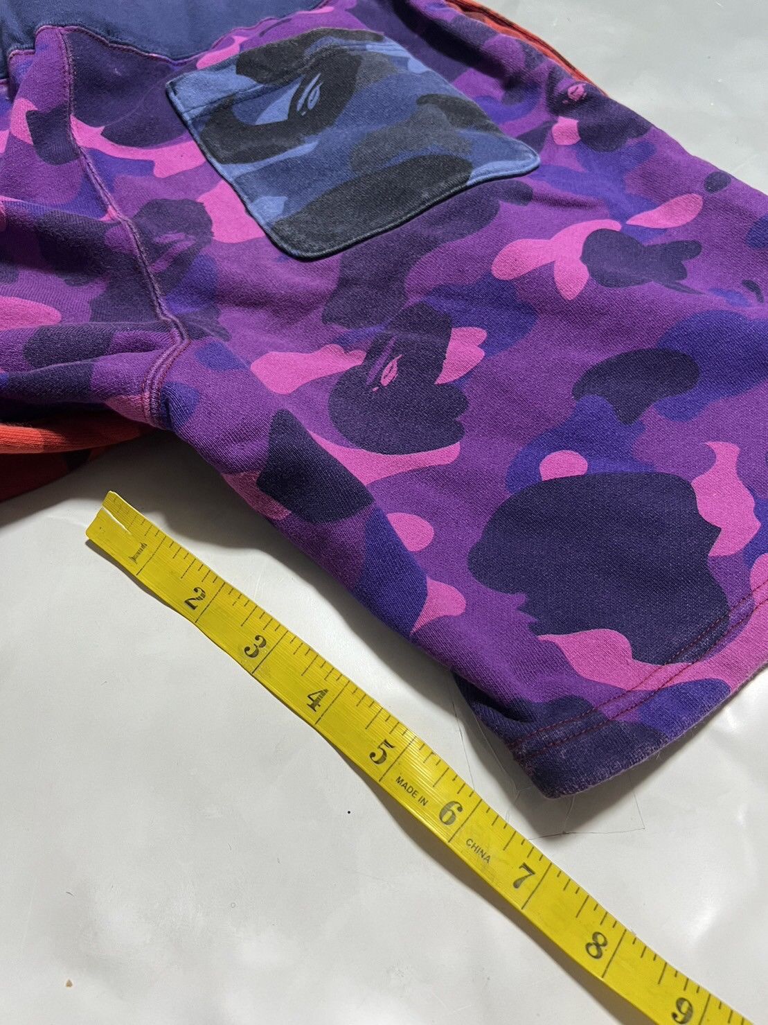 Bape BAPE shark sweat shorts mix camo Size US 34 / EU 50 - 8 Thumbnail