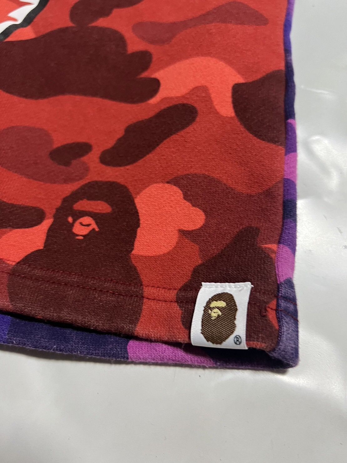 Bape BAPE shark sweat shorts mix camo Size US 34 / EU 50 - 2 Thumbnail