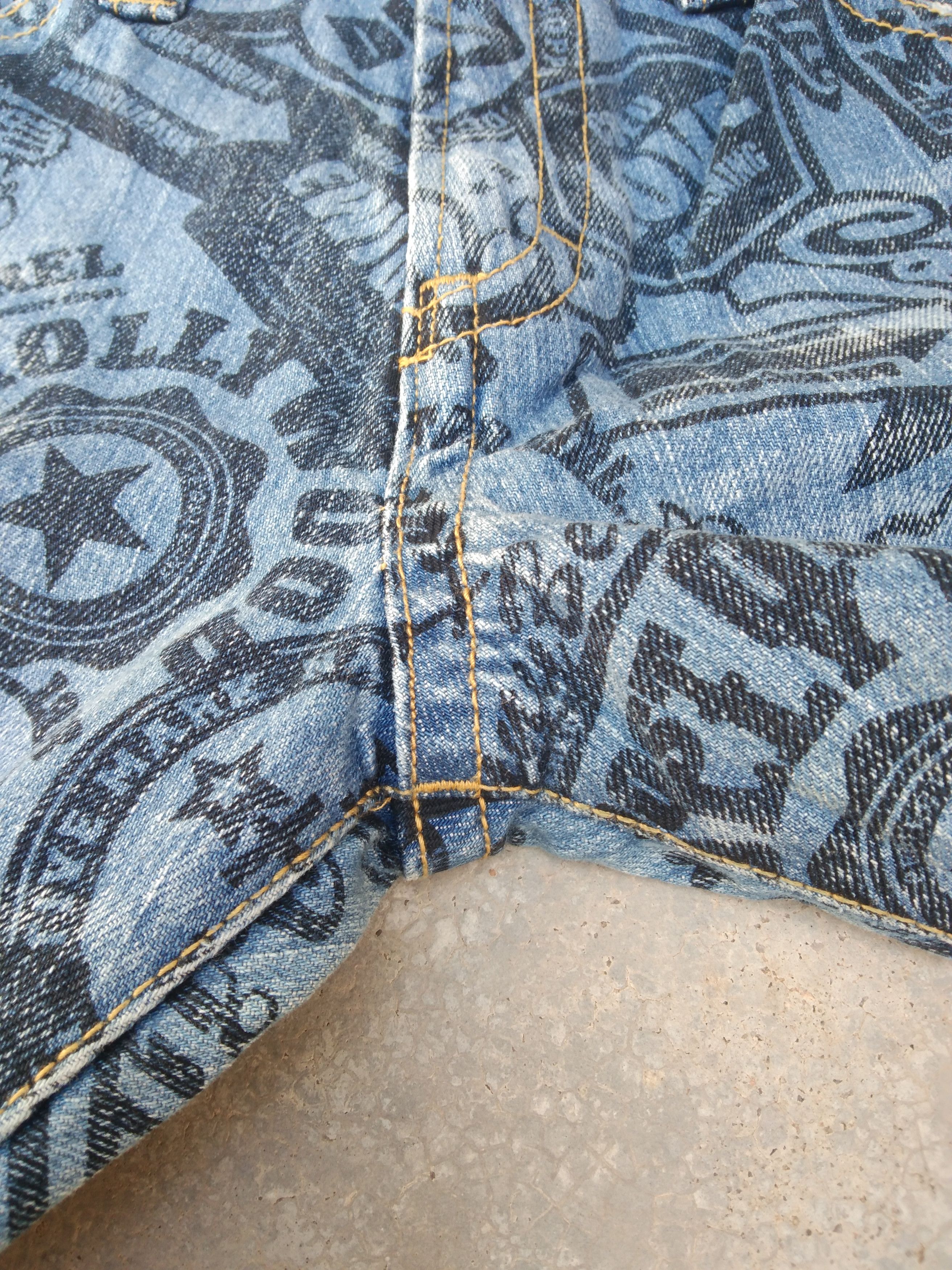 Japanese Brand Vintage Japanese Co&Lu Retro Punk Straight Leg Jeans 31x29 Size US 31 - 6 Thumbnail