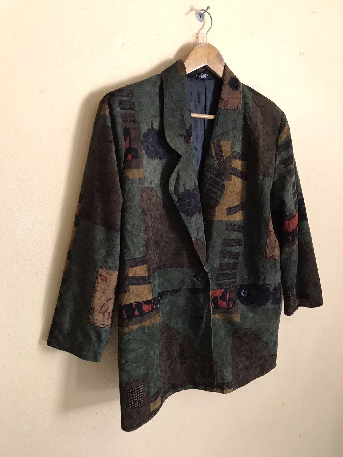 Designer Pop art jacket oversized Size US M / EU 48-50 / 2 - 4 Thumbnail