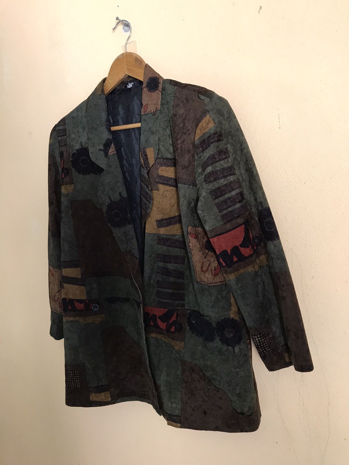 Designer Pop art jacket oversized Size US M / EU 48-50 / 2 - 3 Thumbnail