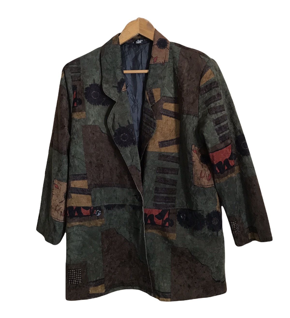 Designer Pop art jacket oversized Size US M / EU 48-50 / 2 - 1 Thumbnail