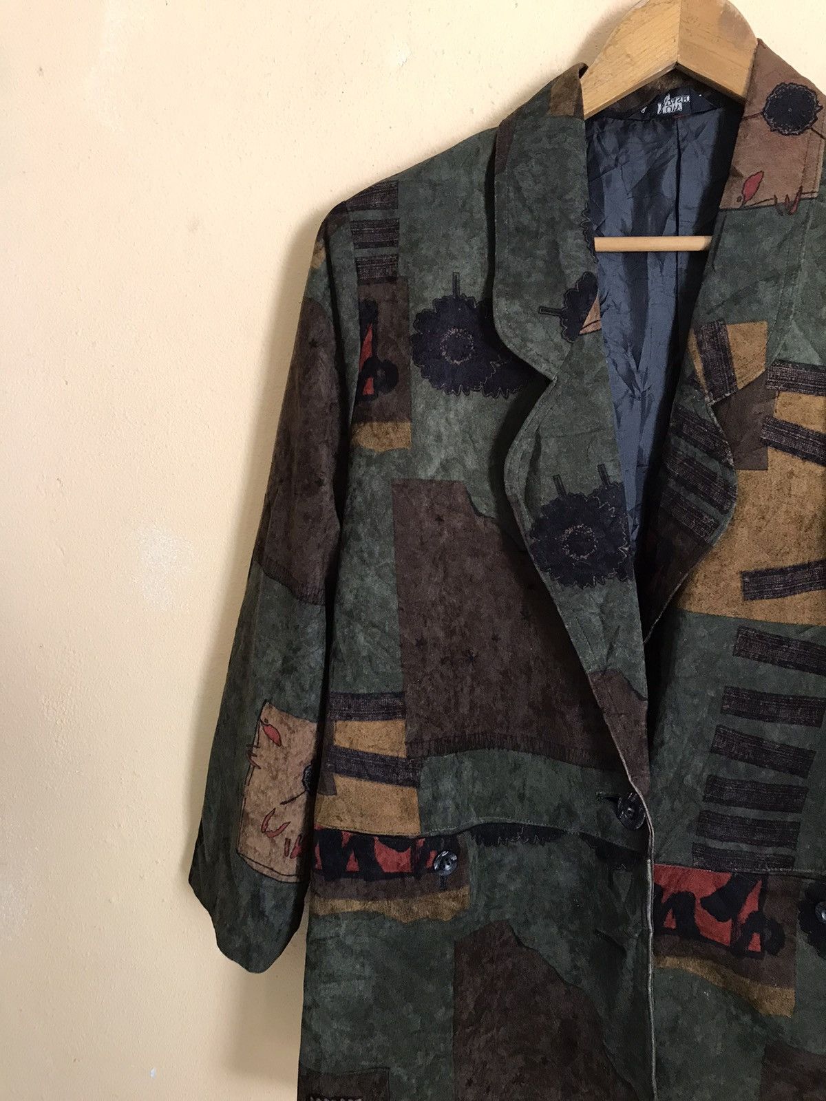 Designer Pop art jacket oversized Size US M / EU 48-50 / 2 - 6 Thumbnail