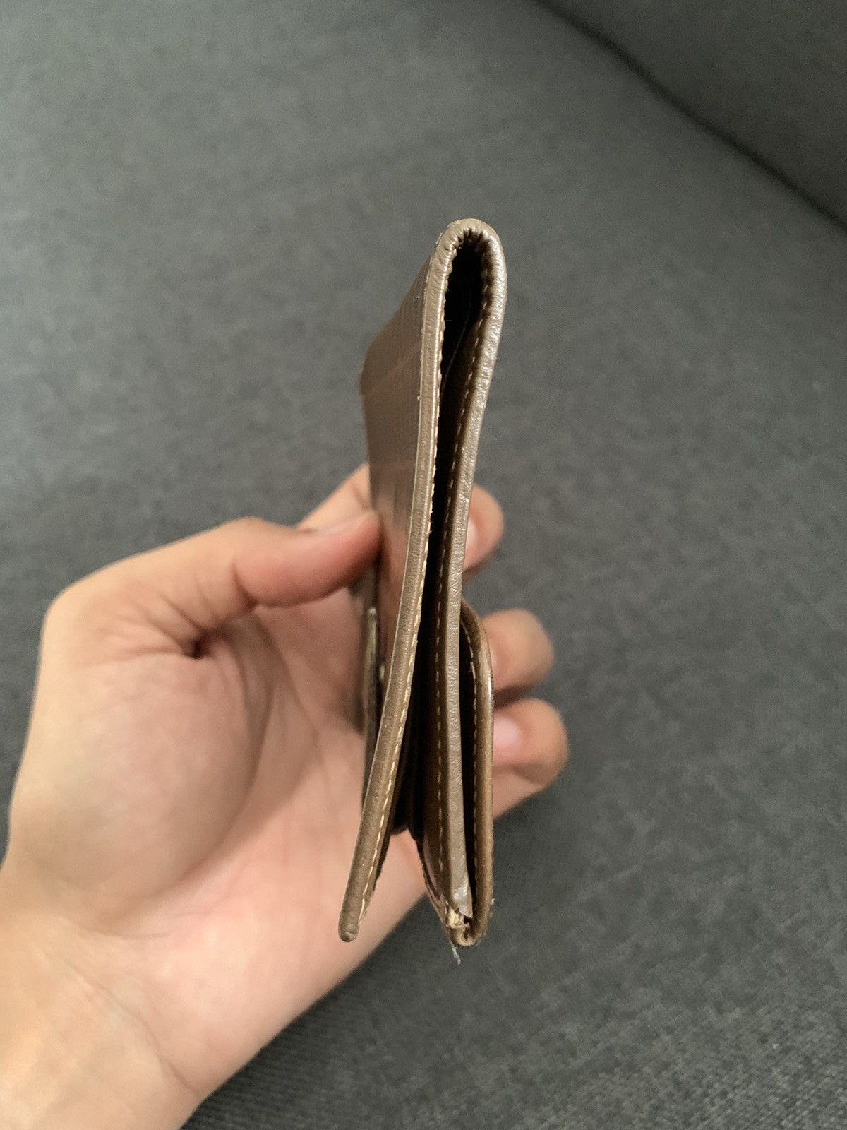 Valentino Vintage Valentino Monogram Wallet Leather Size ONE SIZE - 10 Thumbnail