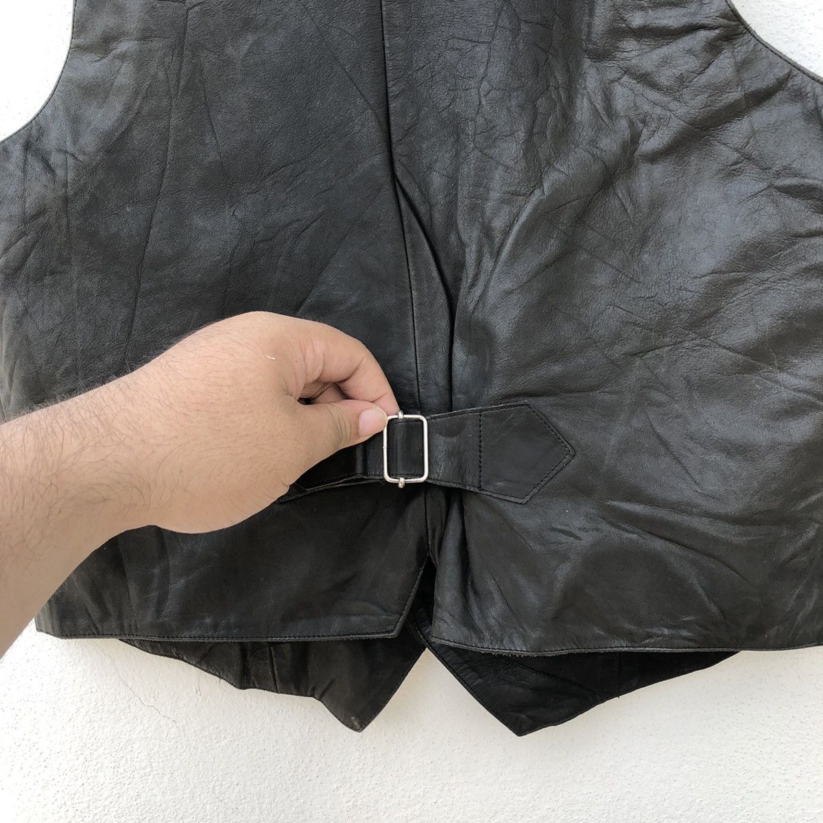 agnes b. VINTAGE WAISTCOATS LEATHER AGNES B MADE IN FRANCE Size US M / EU 48-50 / 2 - 6 Thumbnail