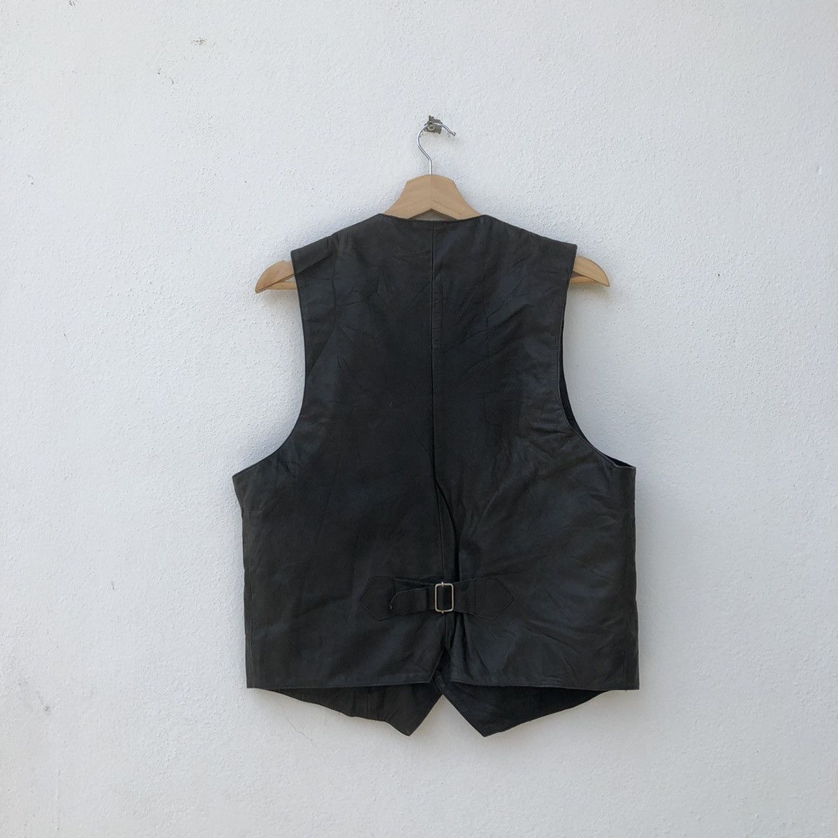 agnes b. VINTAGE WAISTCOATS LEATHER AGNES B MADE IN FRANCE Size US M / EU 48-50 / 2 - 5 Thumbnail