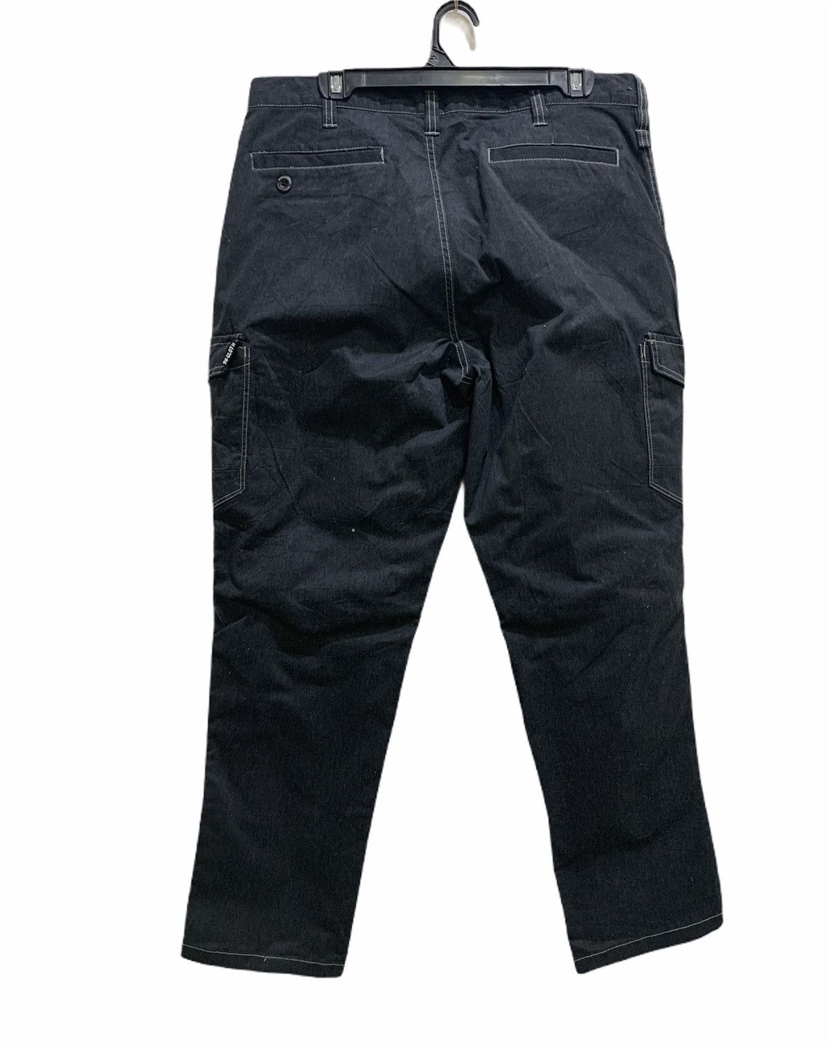Japanese Brand × Paper Denim & Cloth 96 CLOTH Double Knee Laced Stitch Multipocket Cargo Pant Size US 35 - 2 Thumbnail