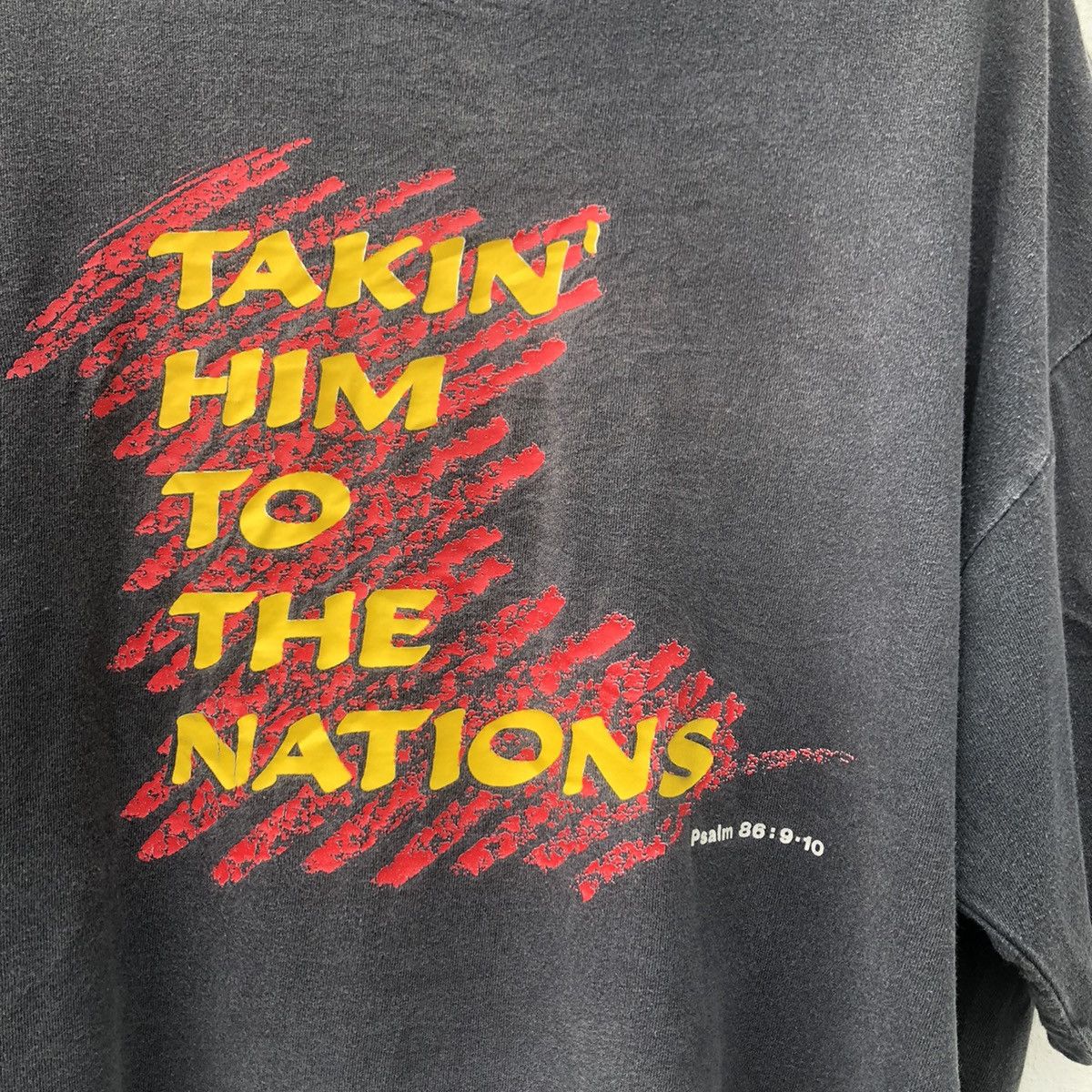 USA Olympics Vintage 1992 Olympic Barcelona Takin' Him To The Nations Size US XL / EU 56 / 4 - 3 Thumbnail