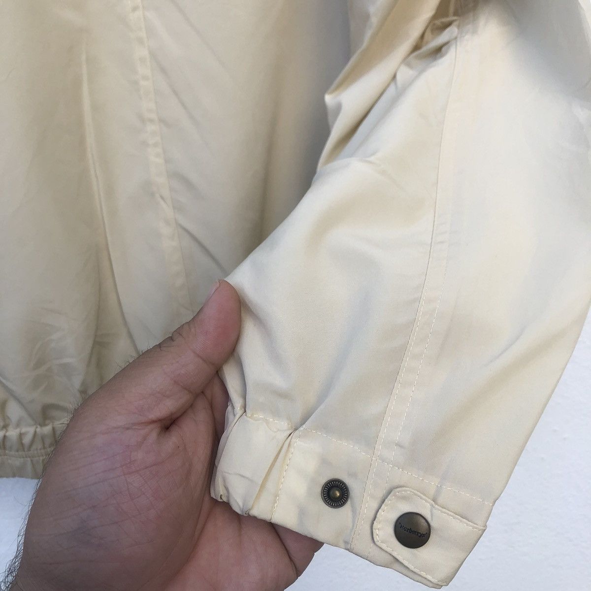 Burberry Vintage Burberrys Light Bomber Jacket Size US L / EU 52-54 / 3 - 8 Thumbnail